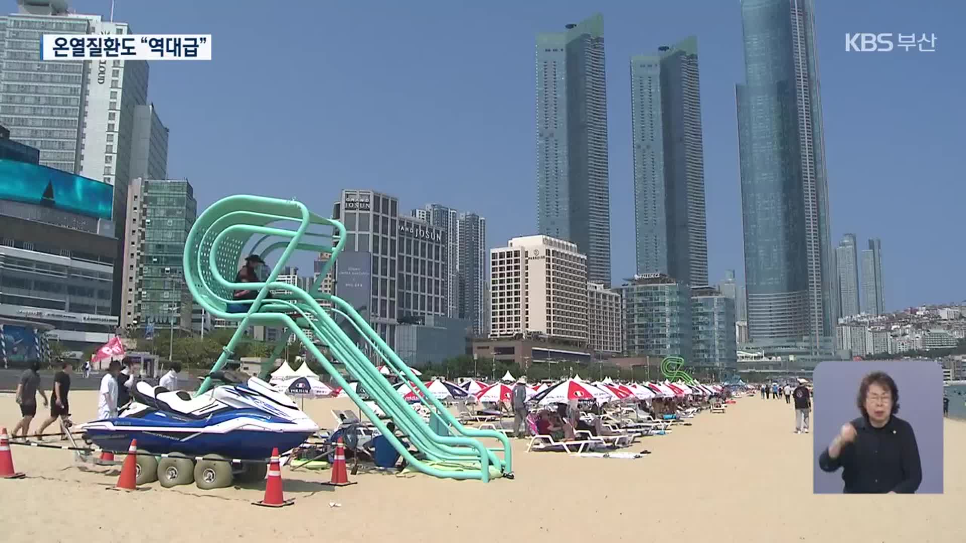 “지난해보다 6배”…온열질환자 속출