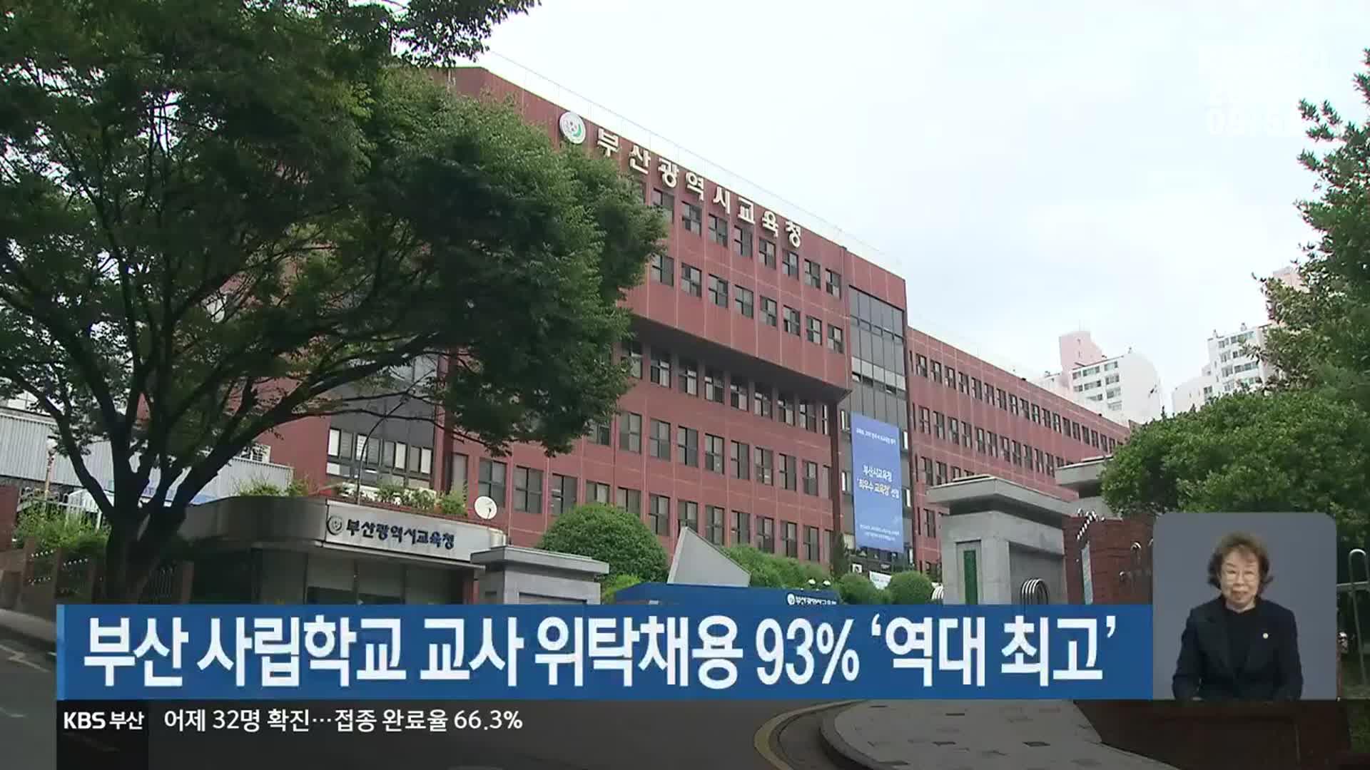 부산 사립학교 교사 위탁채용 93% ‘역대 최고’
