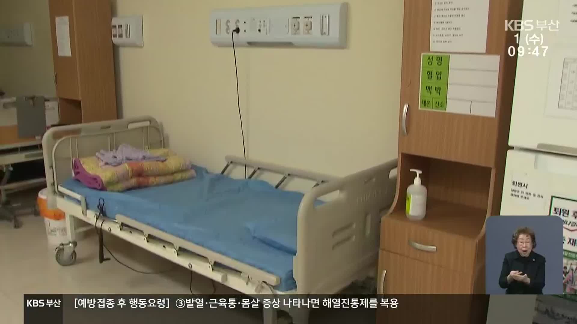 부산 확진자 증가하자 전담병상 추가 확보…135명 신규 확진