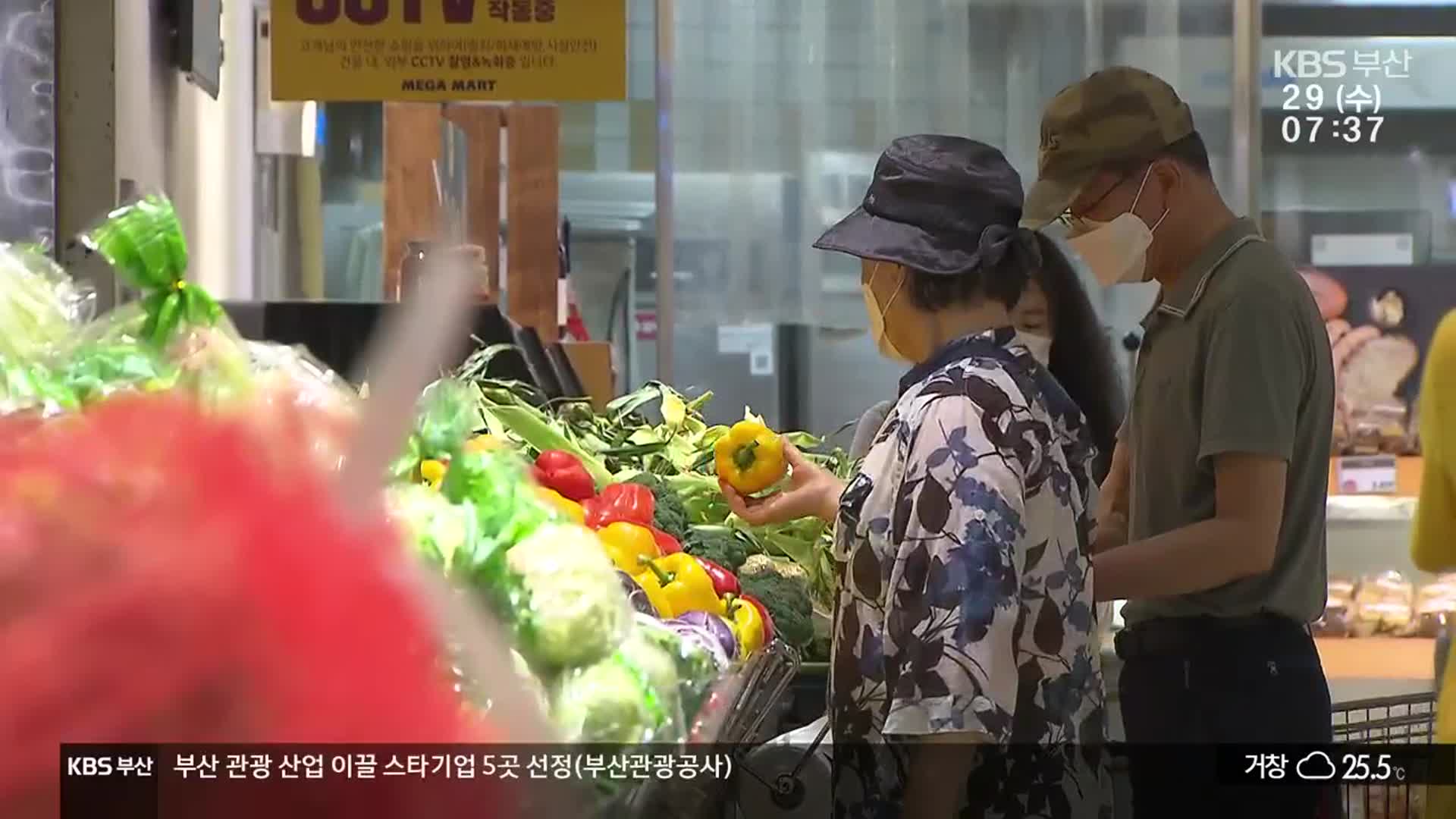 가뭄 뒤 장마에 채소값 급등…집밥도 부담