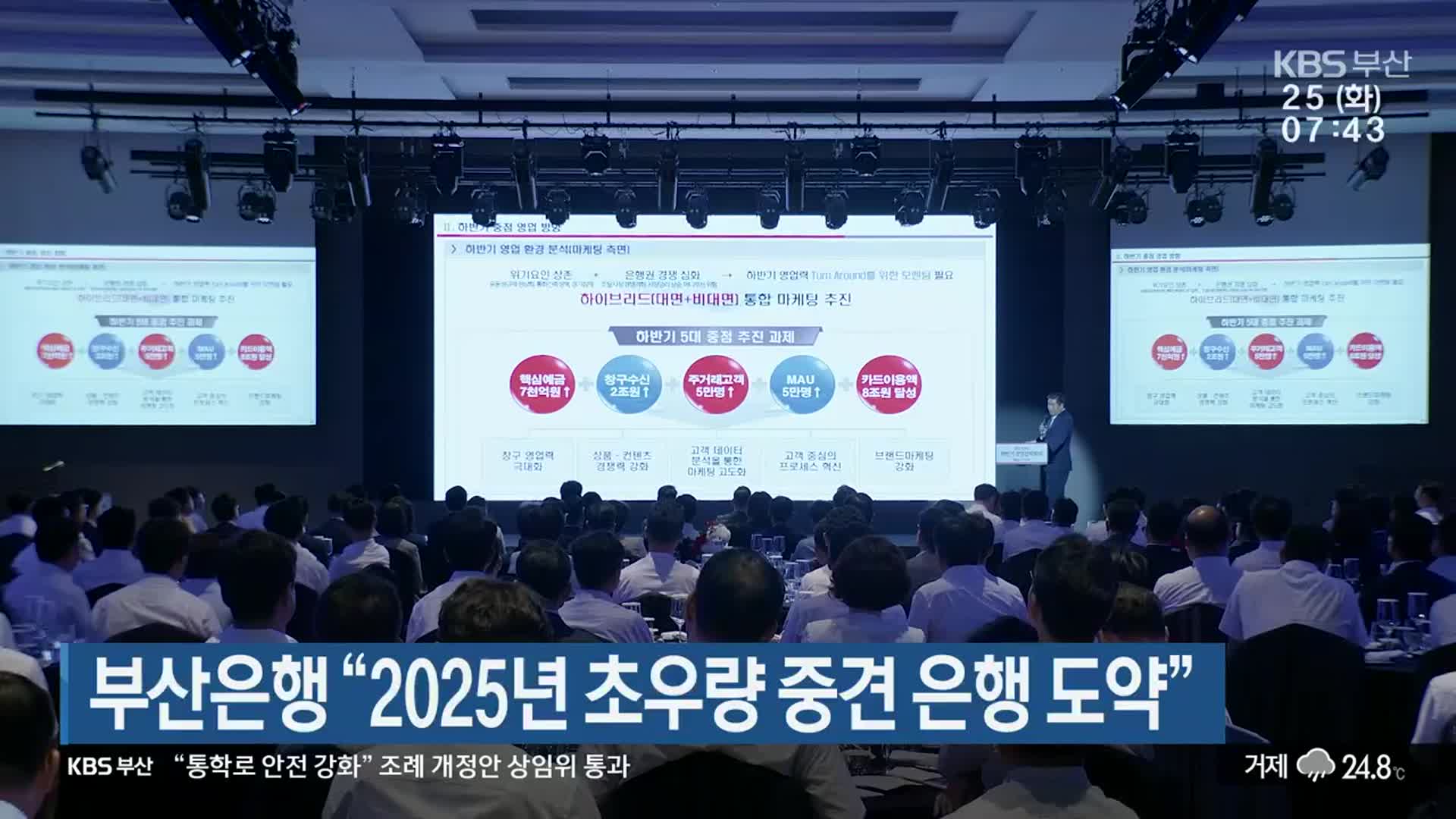 부산은행 “2025년 초우량 중견 은행 도약”