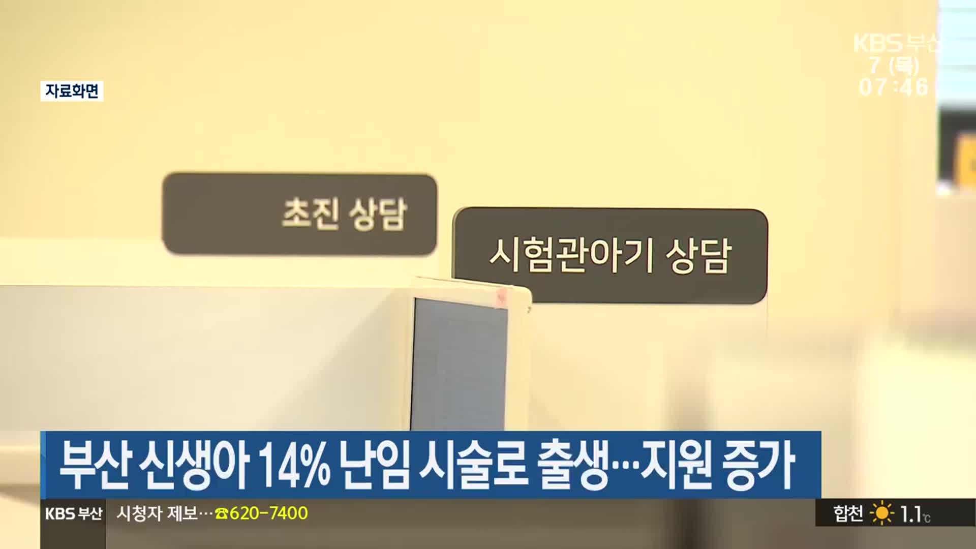 부산 신생아 14% 난임 시술로 출생…지원 증가