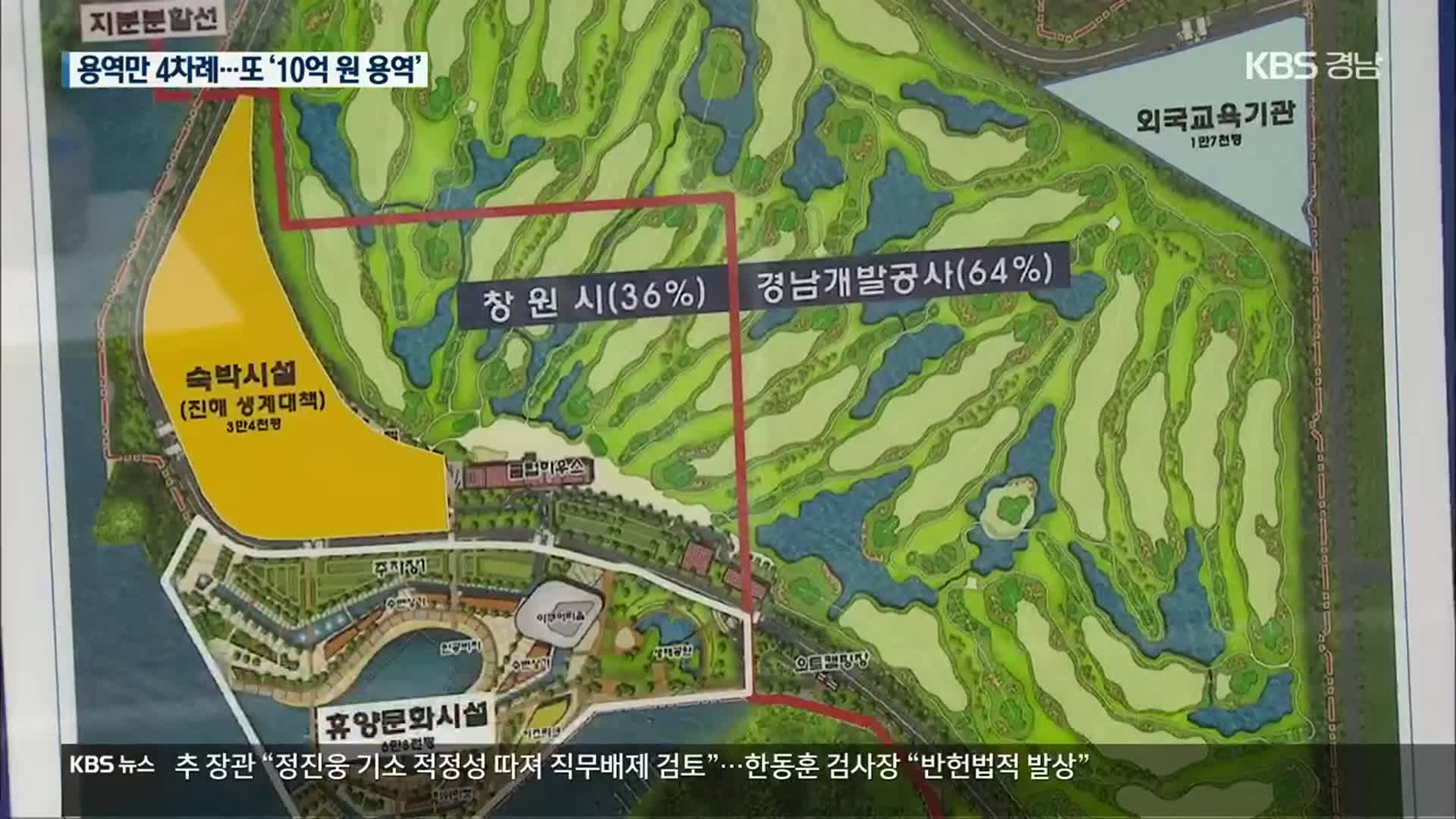 [행정사무감사]③ 웅동레저단지 용역만 4차례…10억 원대 용역 또 추진