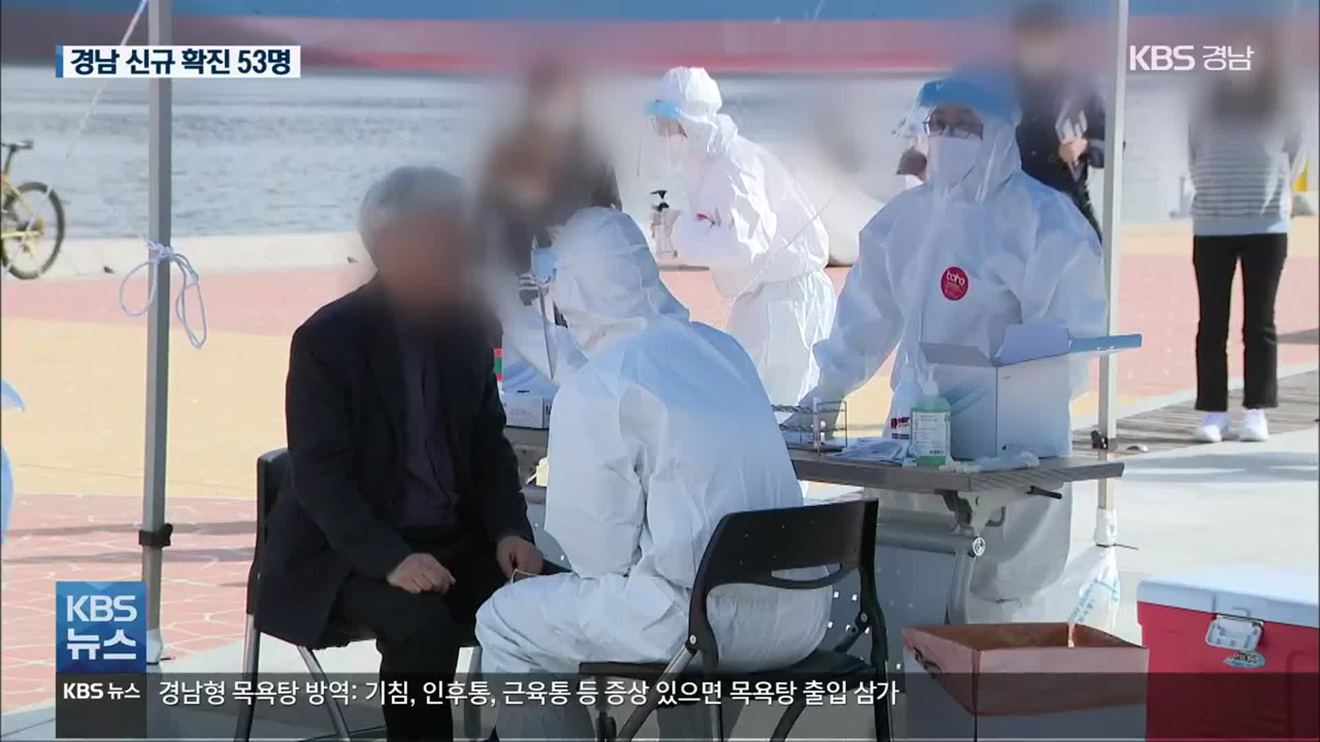 경남 53명 신규 확진…진주·거제 확산세 이어져