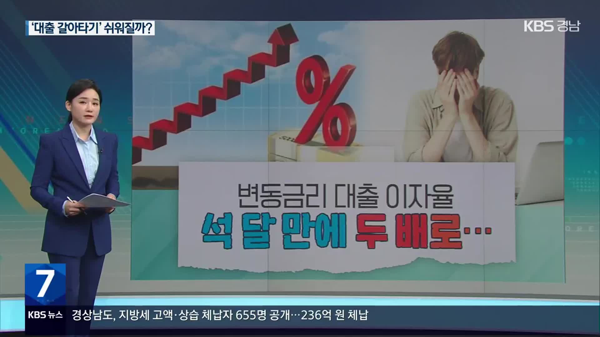 [친절한 뉴스K] 변동금리 8% 임박…‘대출 갈아타기’ 쉬워질까?