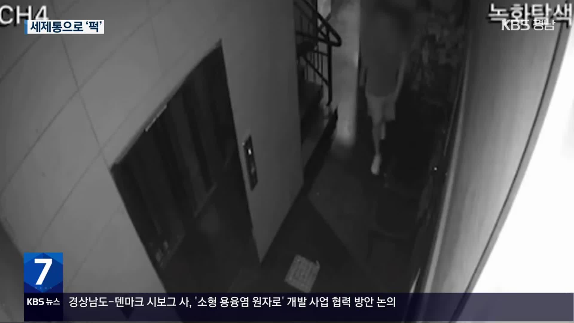 갑자기 뒤통수로 세제통이 ‘퍽’…하루 3번 일어나는 ‘무차별 폭행’