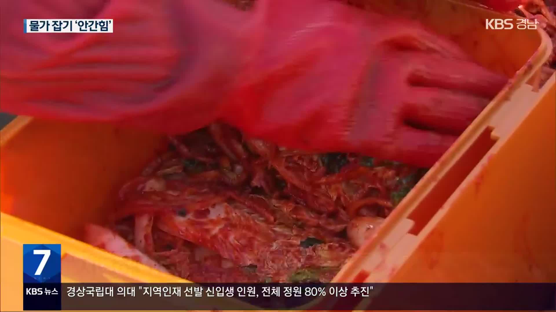 물가관계차관회의 “김장비용 안정”…빵·라면 등 담당자 지정