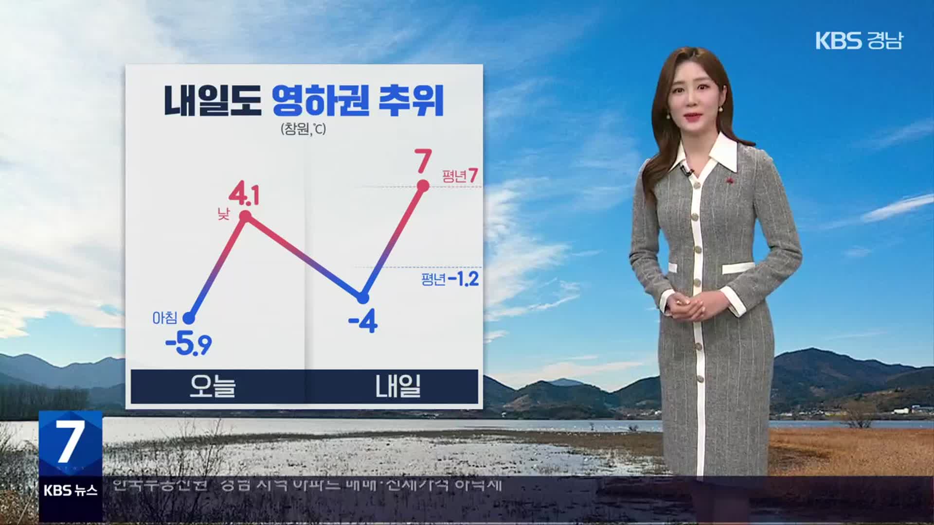 [날씨] 내일 오후부터 경남 곳곳 비·눈…빙판길 주의