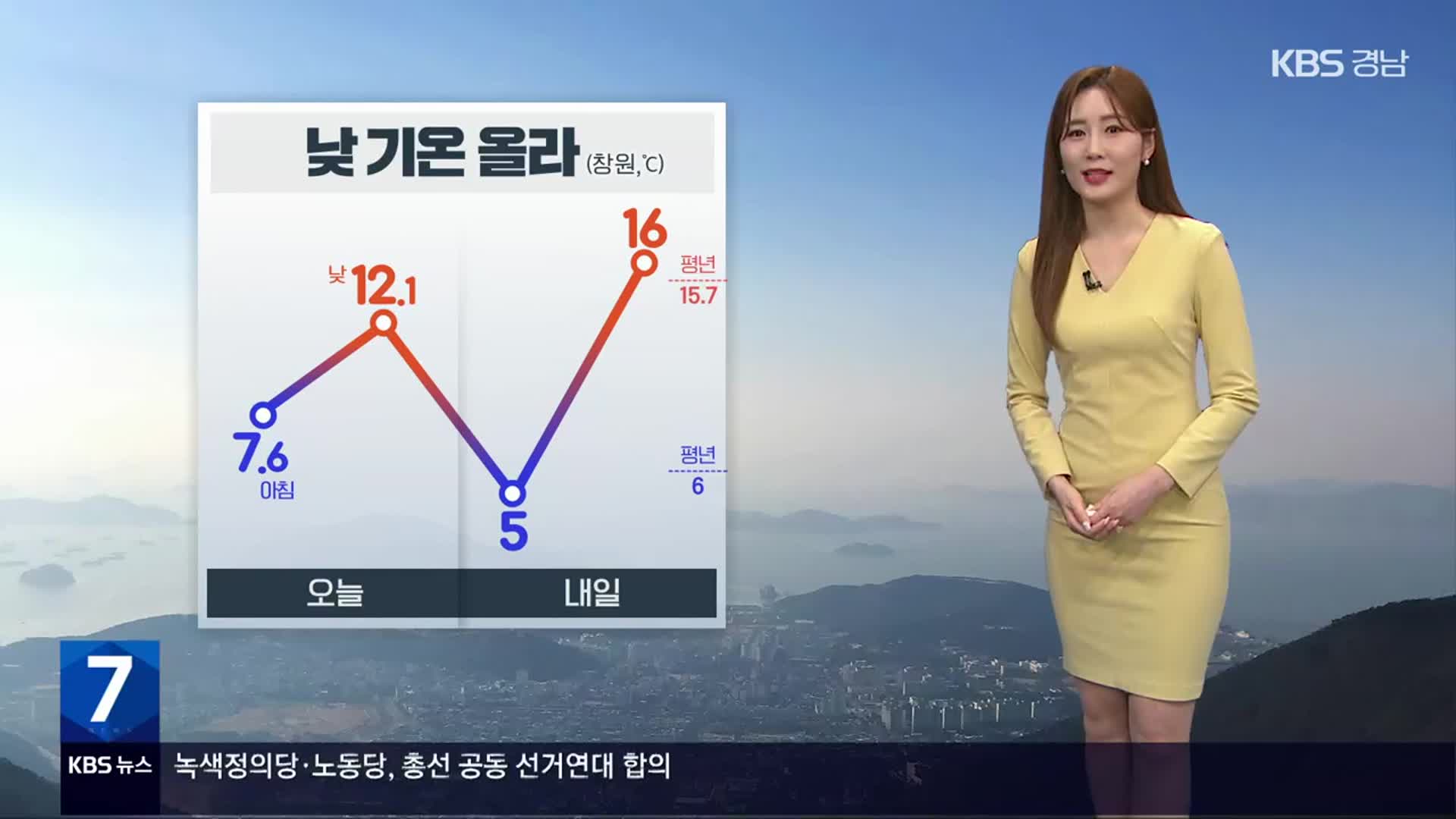 [날씨] 경남 내일 출근길 짙은 안개…낮부터 기온 올라