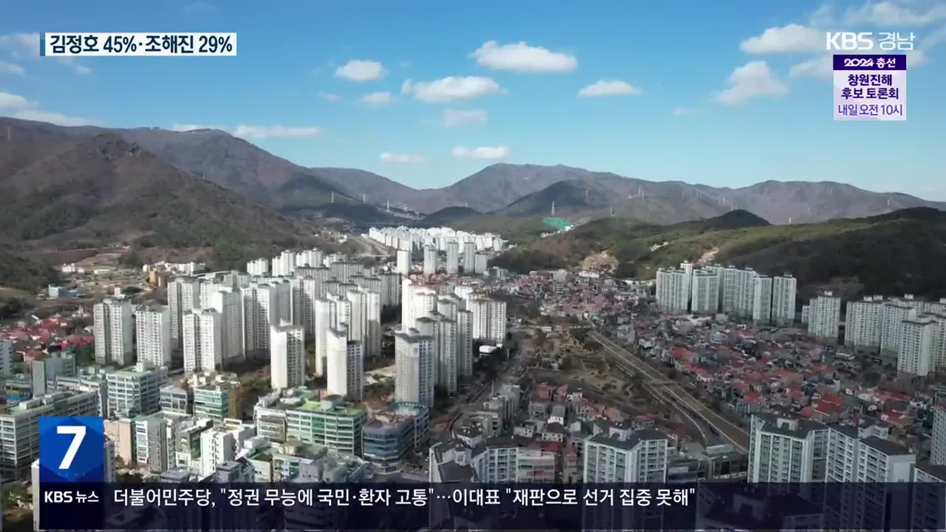 [총선/여론조사] 김해 갑·김해 을…경남 격전지 판세는?