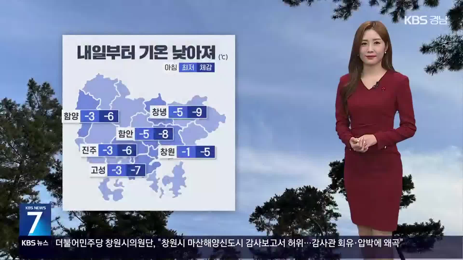 [날씨] 경남 찬바람 쌩쌩…내일부터 기온 낮아져