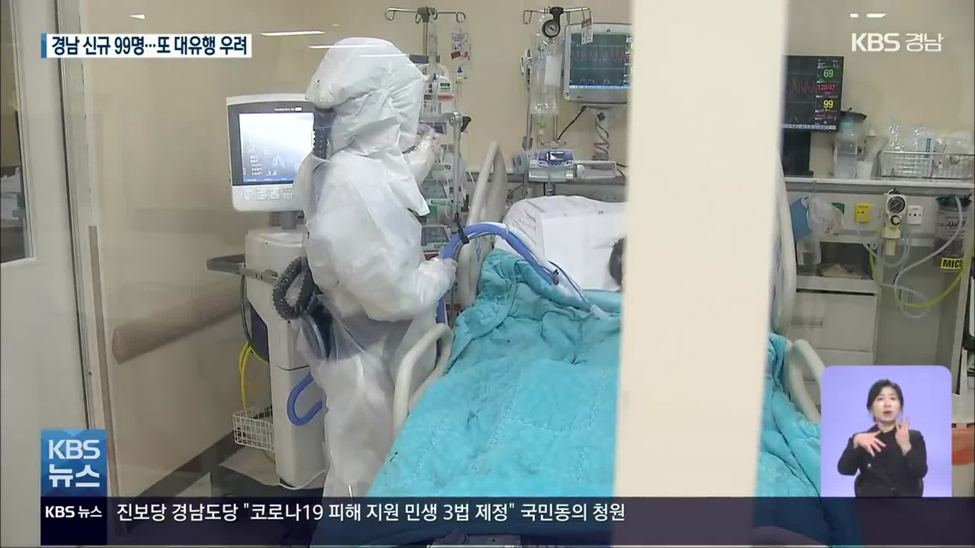 경남 신규 확진 99명…대유행 우려 방역 ‘고삐’