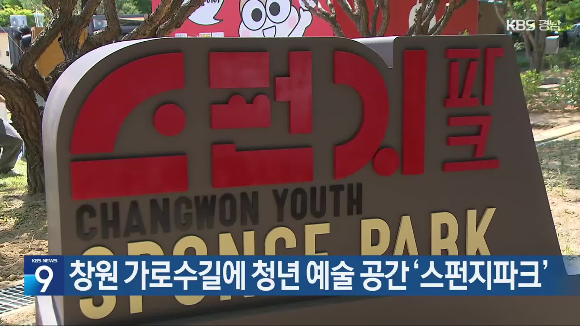 창원 가로수길에 청년 예술 공간 ‘스펀지파크’