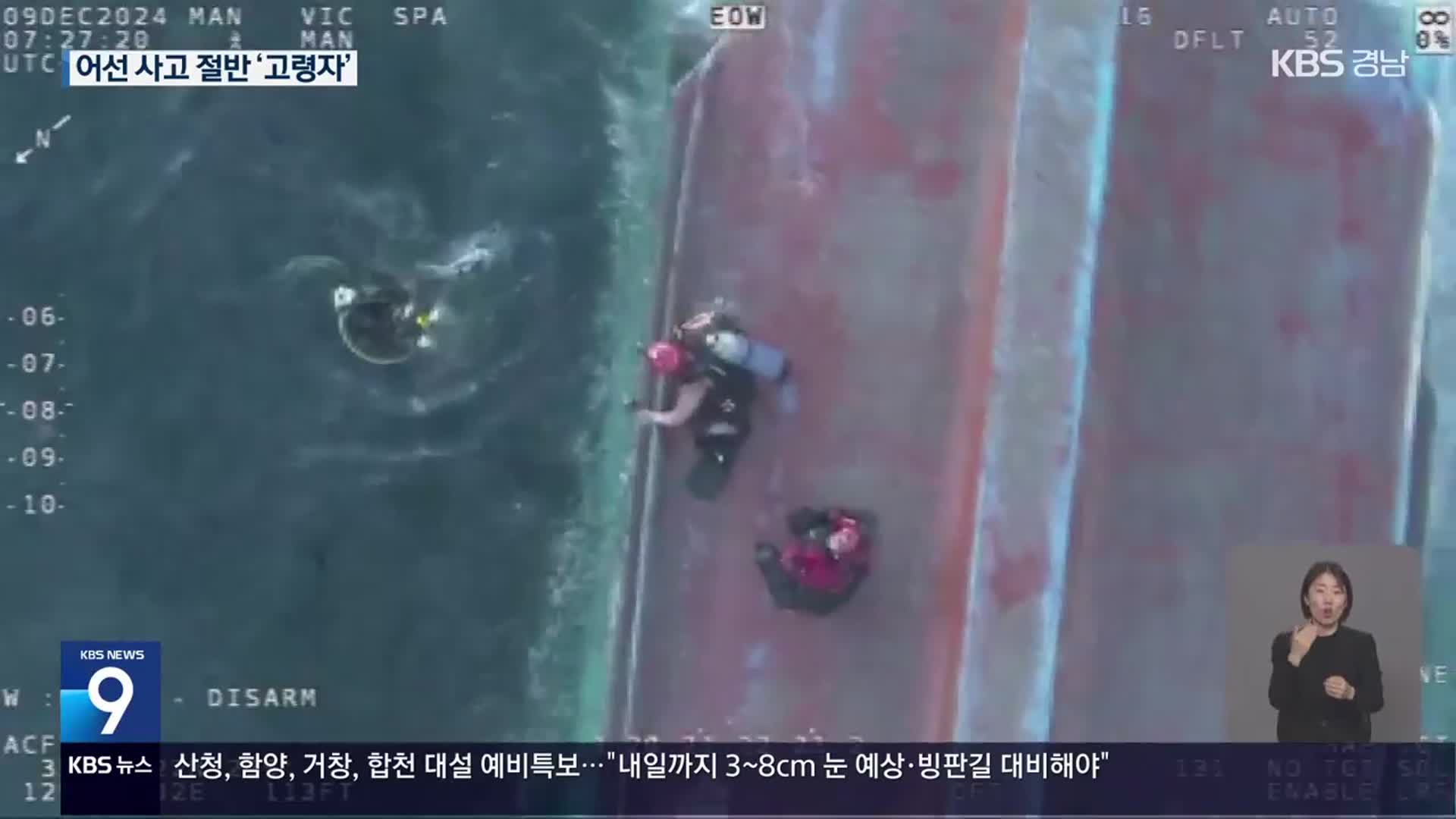 어선사고 속출…“고령자 운항 대책 필요”