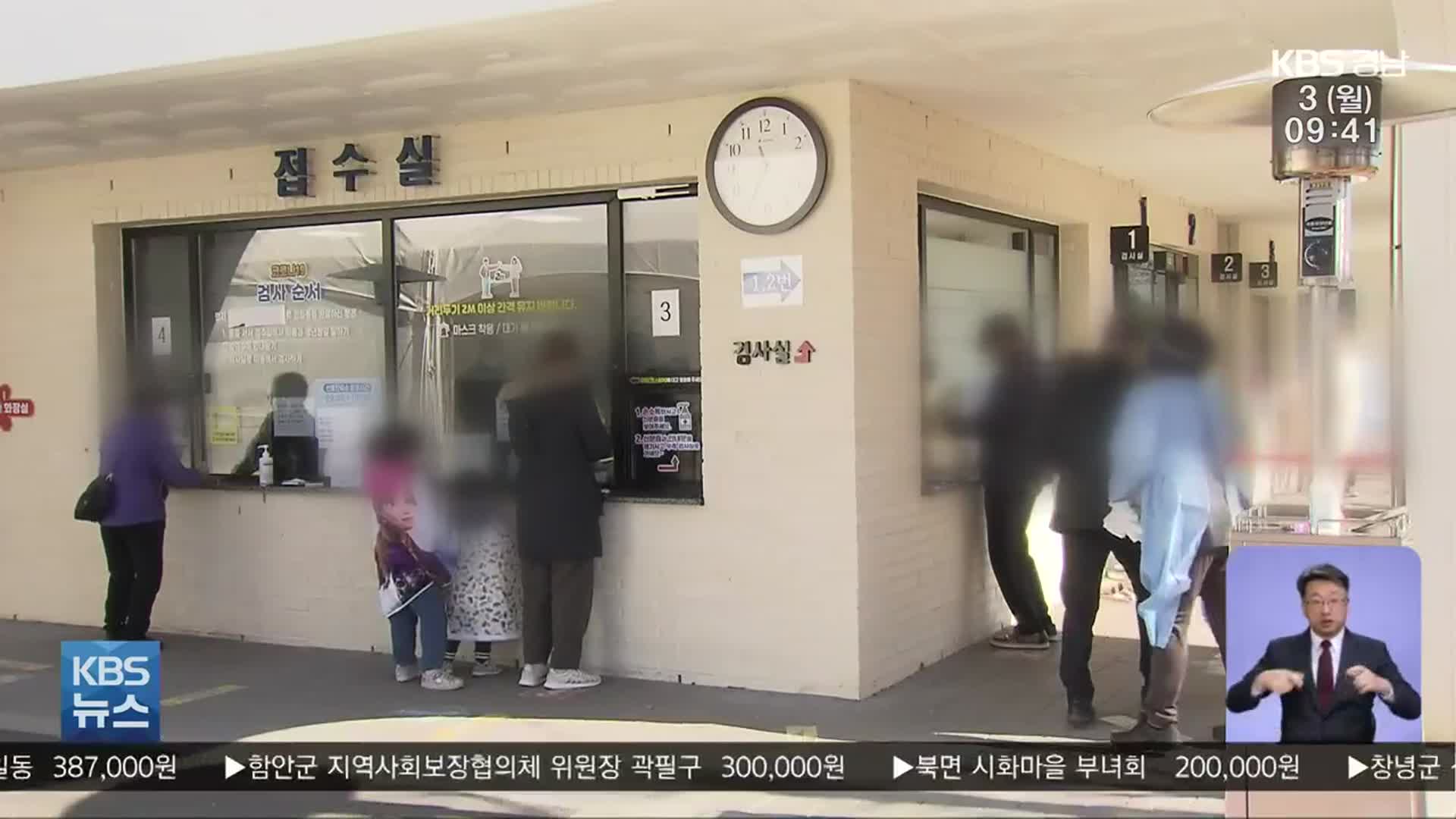 경남 코로나19 신규 확진 155명…집단감염 여파 여전