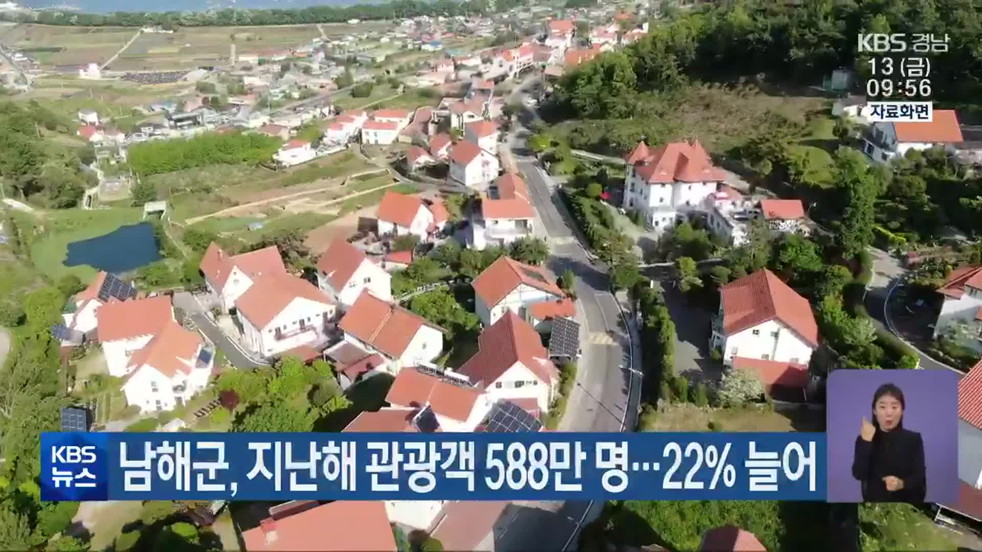 남해군, 지난해 관광객 588만 명…22% 늘어