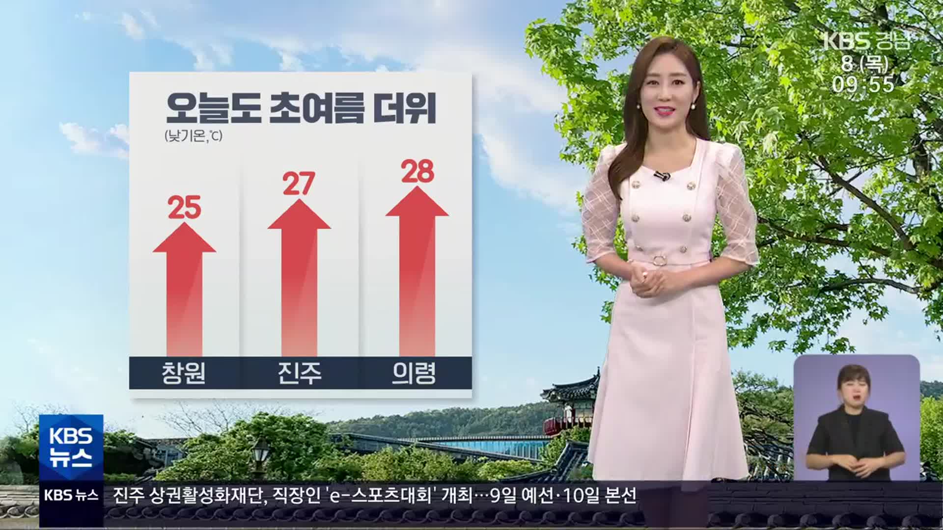 [날씨] 경남 구름 많고 초여름 더위…자외선 지수 ‘높음’