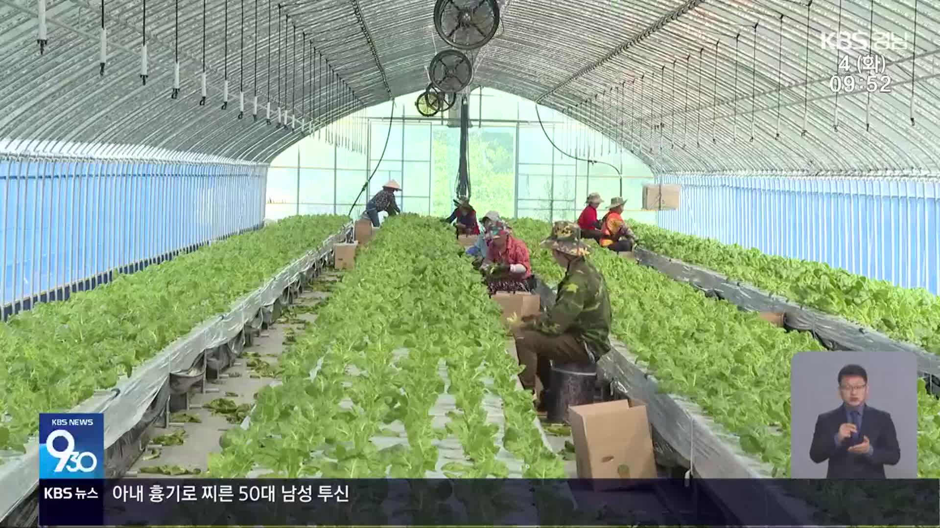 영농철, 외국인 계절근로자 숙소 확보 비상