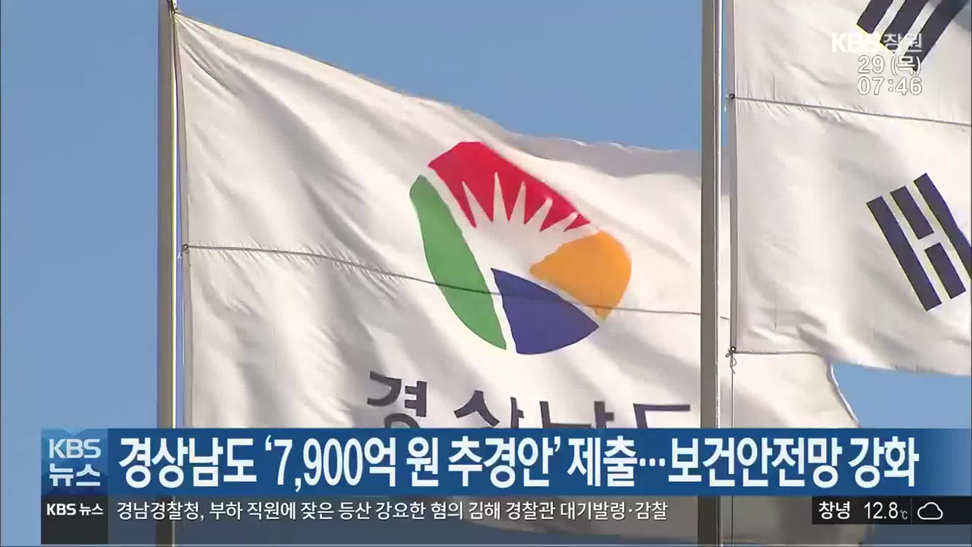 경상남도 ‘7,900억 원 추경안’ 제출…보건안전망 강화