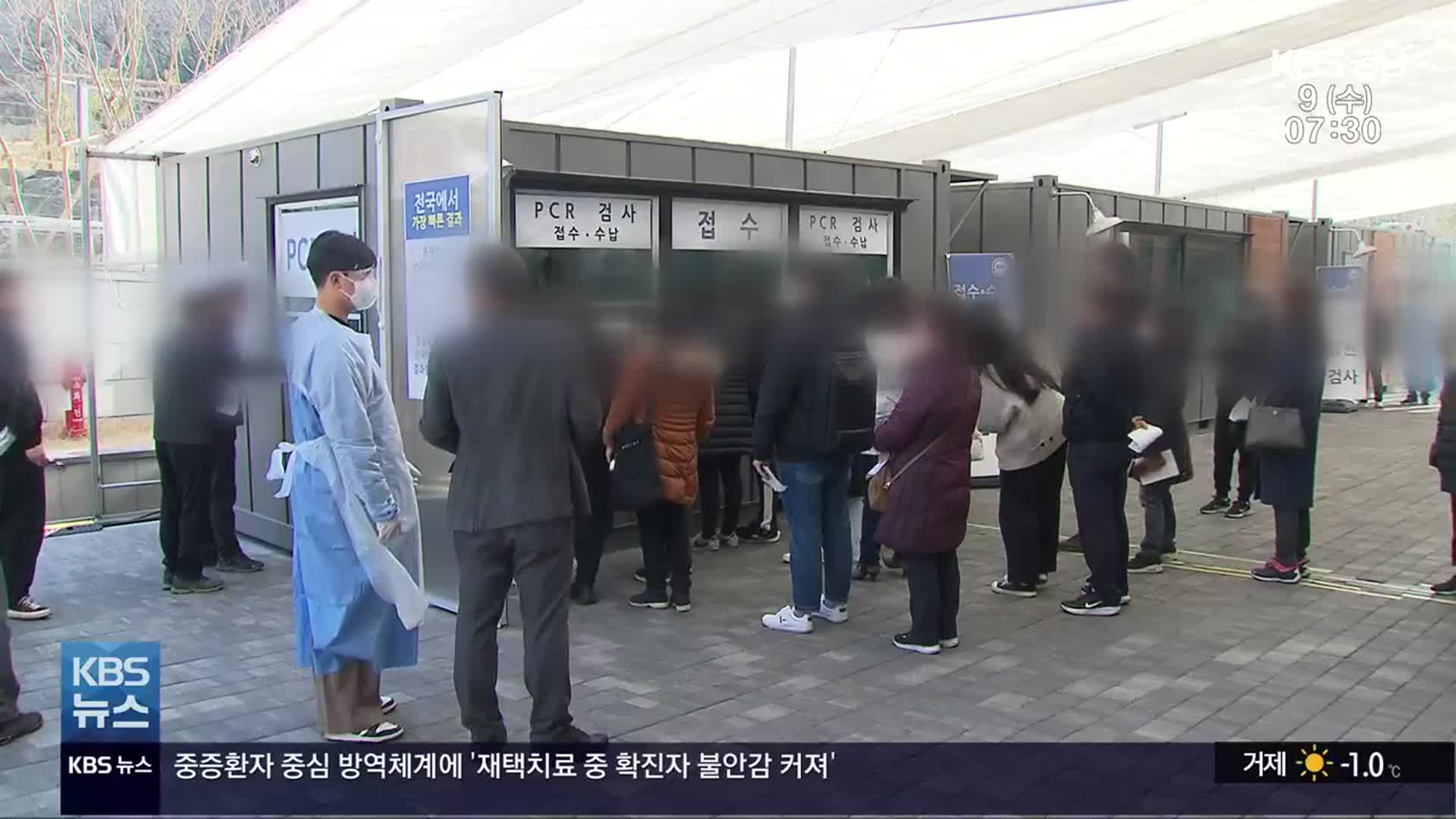 중증환자 중심 방역·재택치료 ‘불안’…경남, 내일부터 전면 전환