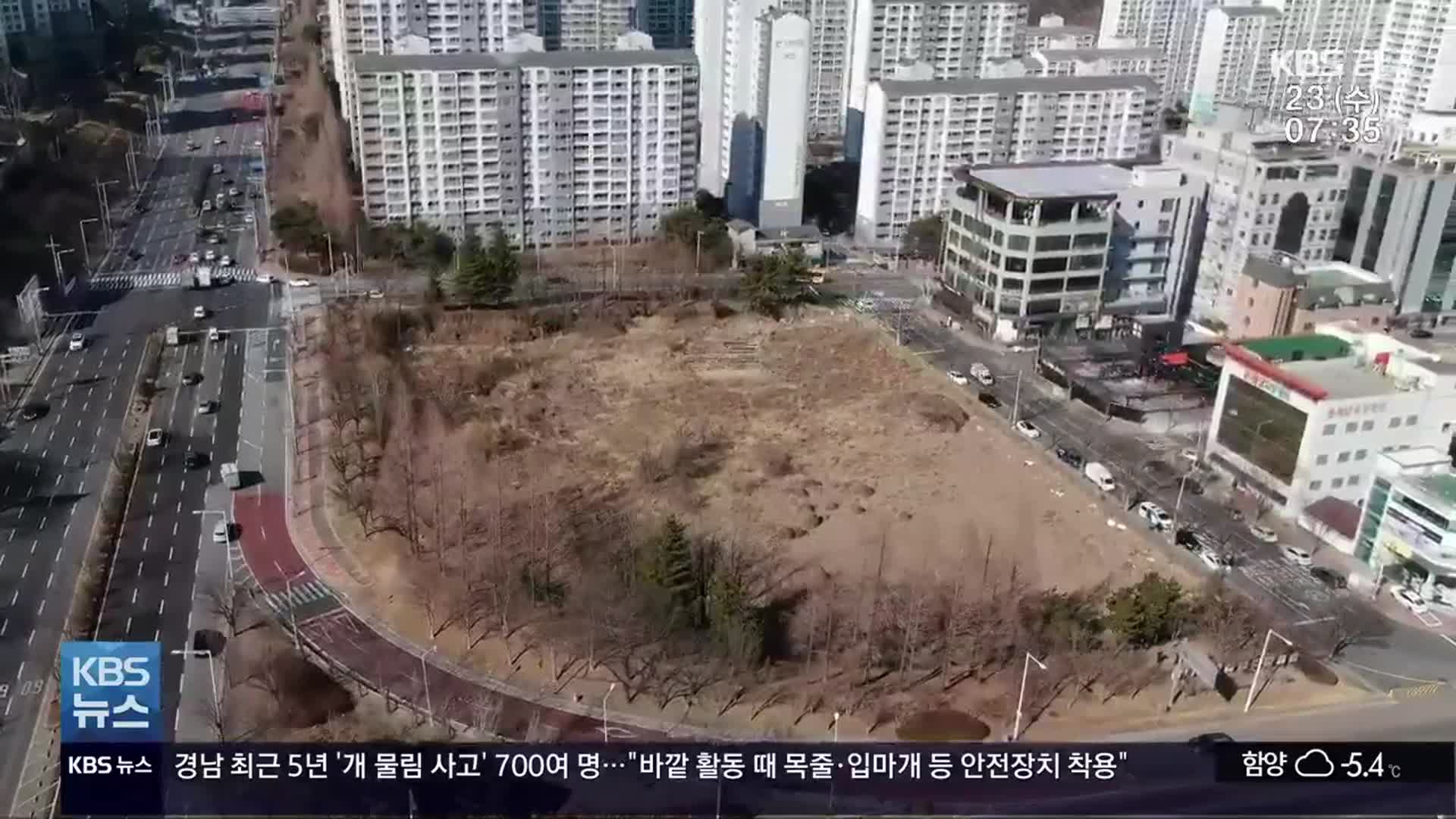 장기간 방치 대학병원 터…결국 개발사업?