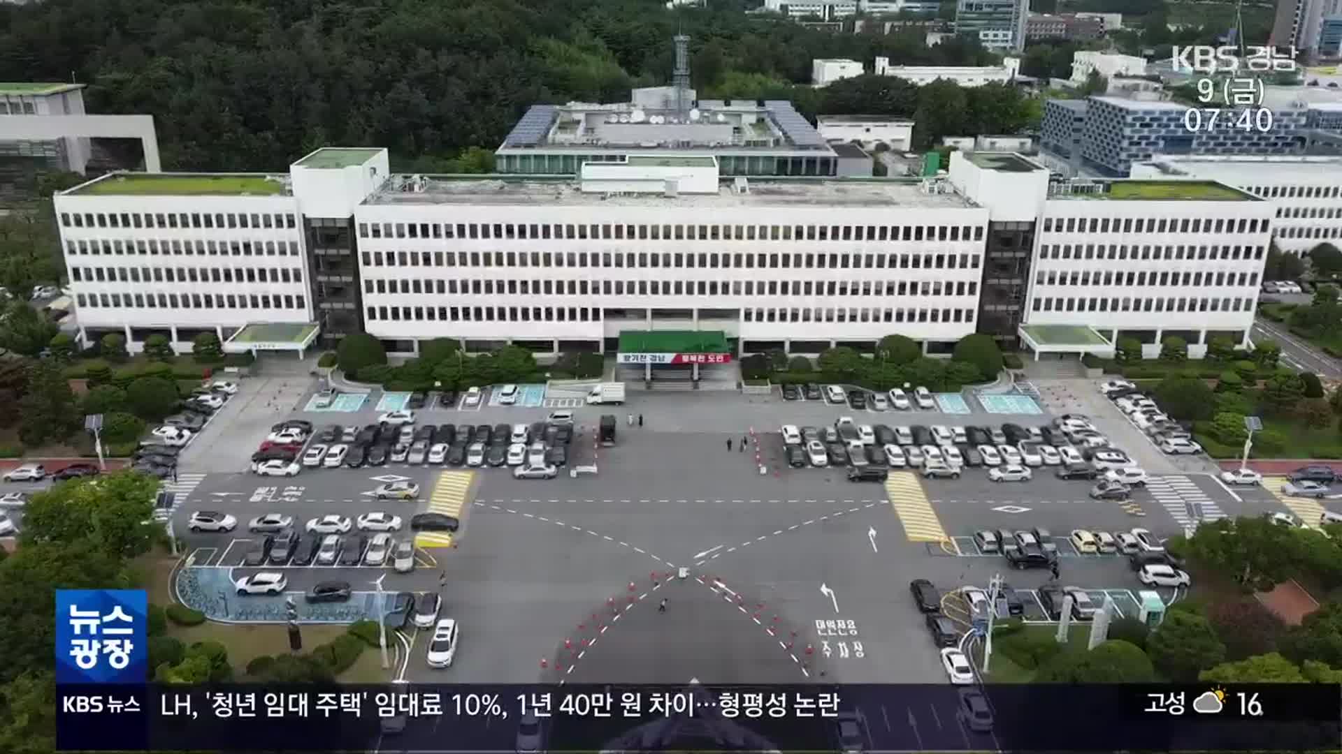 캠프·정치권 인사 기용…8기 경남 도정 인재 풀 ‘한계’