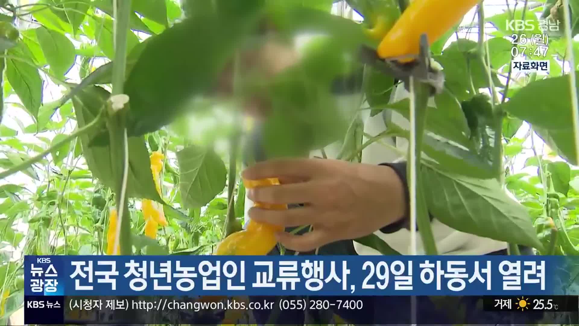 전국 청년농업인 교류행사, 29일 하동서 열려