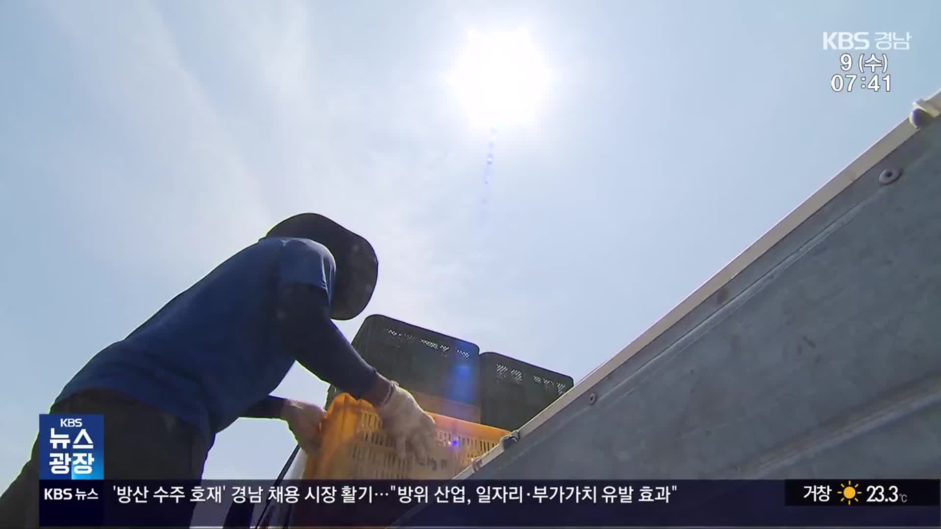 논·밭, 얼마나 덥길래?…“야외 작업 자제해야”
