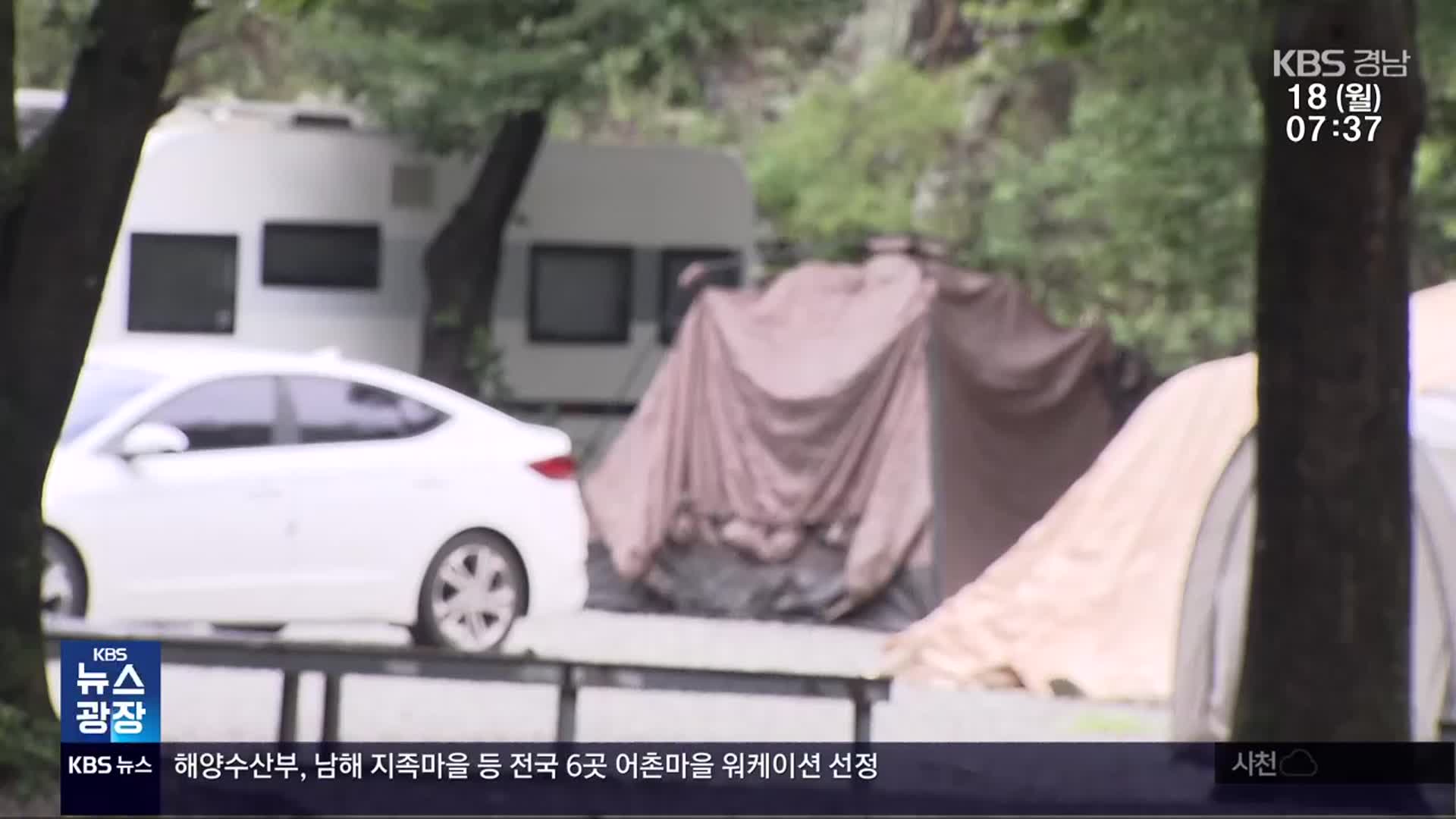 ‘우후죽순’ 불법 야영장…이유는?