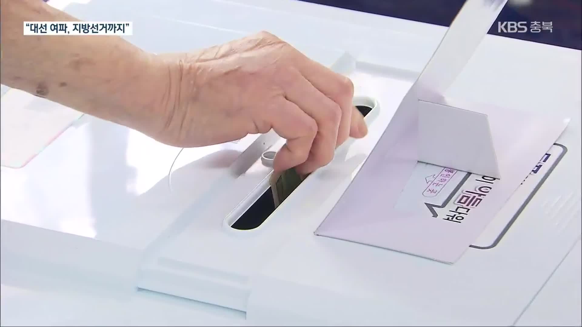 [지방선거 D-1년]① 대선 직후 지방선거…충북 영향과 최고 승부처는?