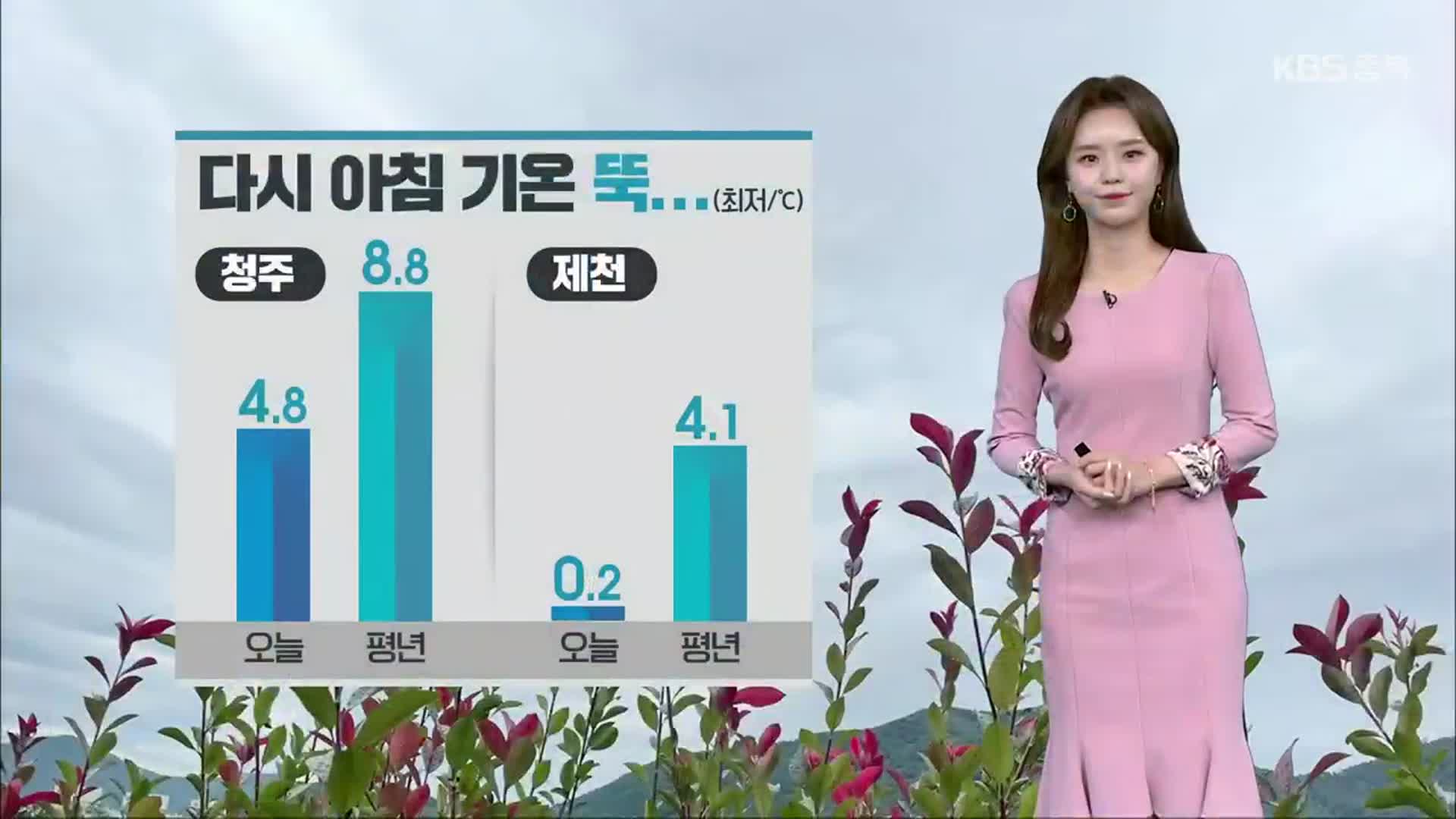 [날씨] 충북 당분간 추위 이어져…짙은 안개 주의