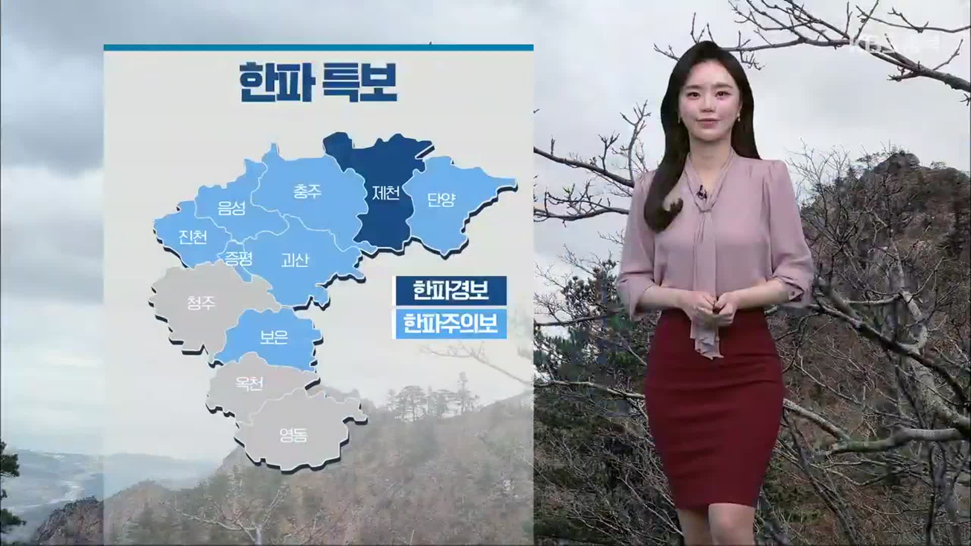 [날씨] 충북 모레까지 강추위…대기 건조