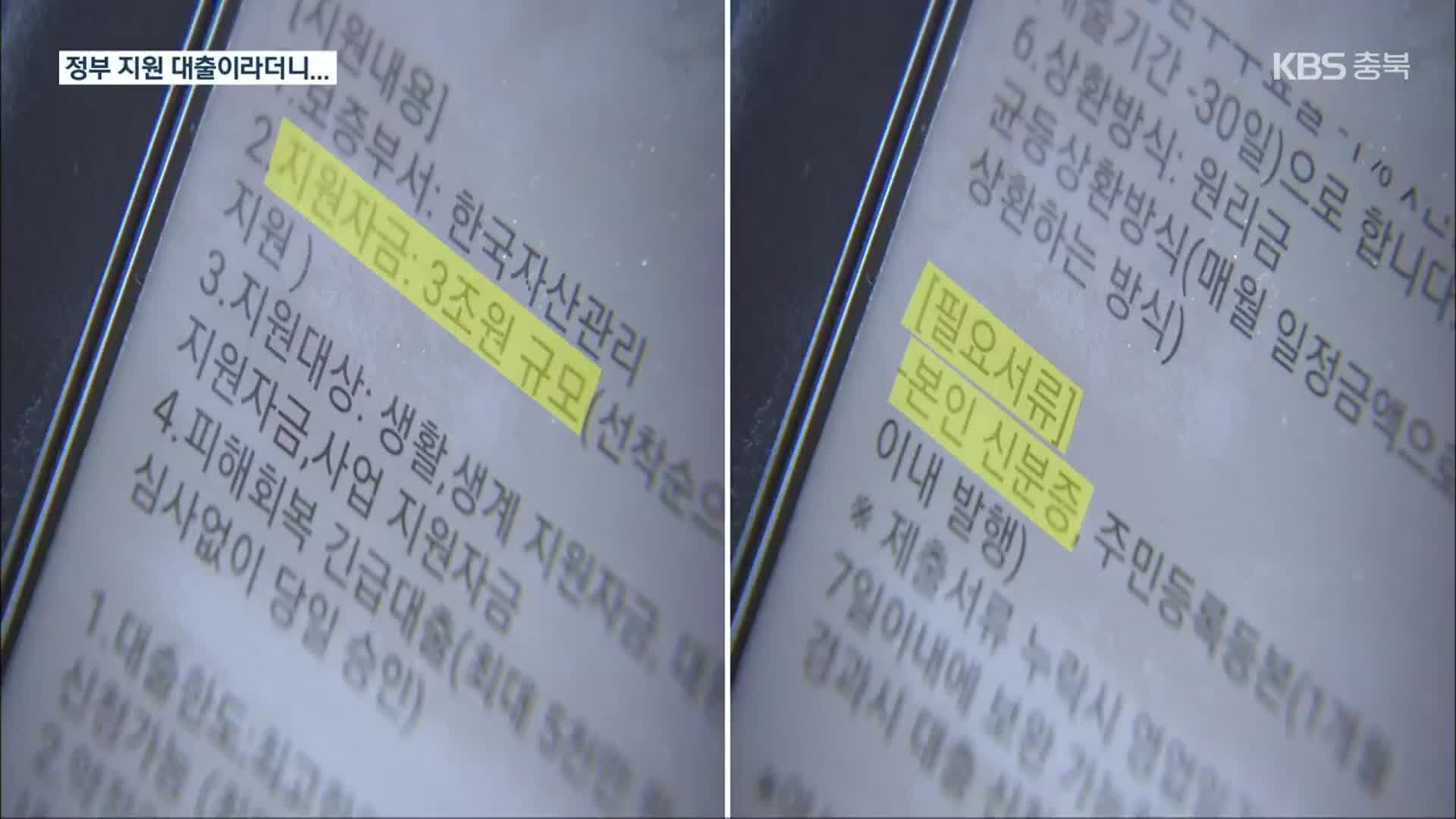 재난지원금 피싱 사기 급증…지난해 3배 늘어