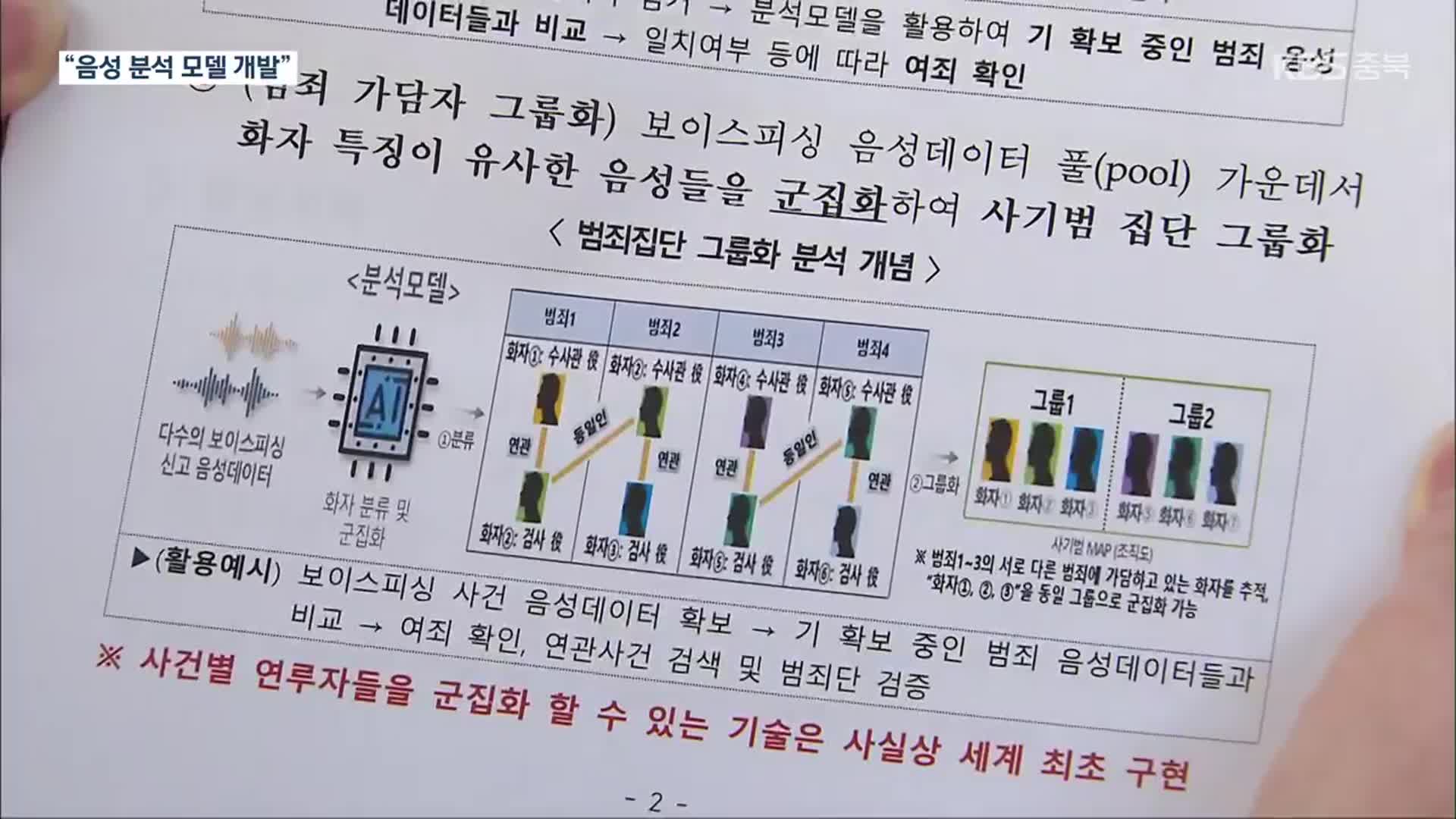 보이스피싱 공범도 찾는다…음성분석모델 세계 첫 개발