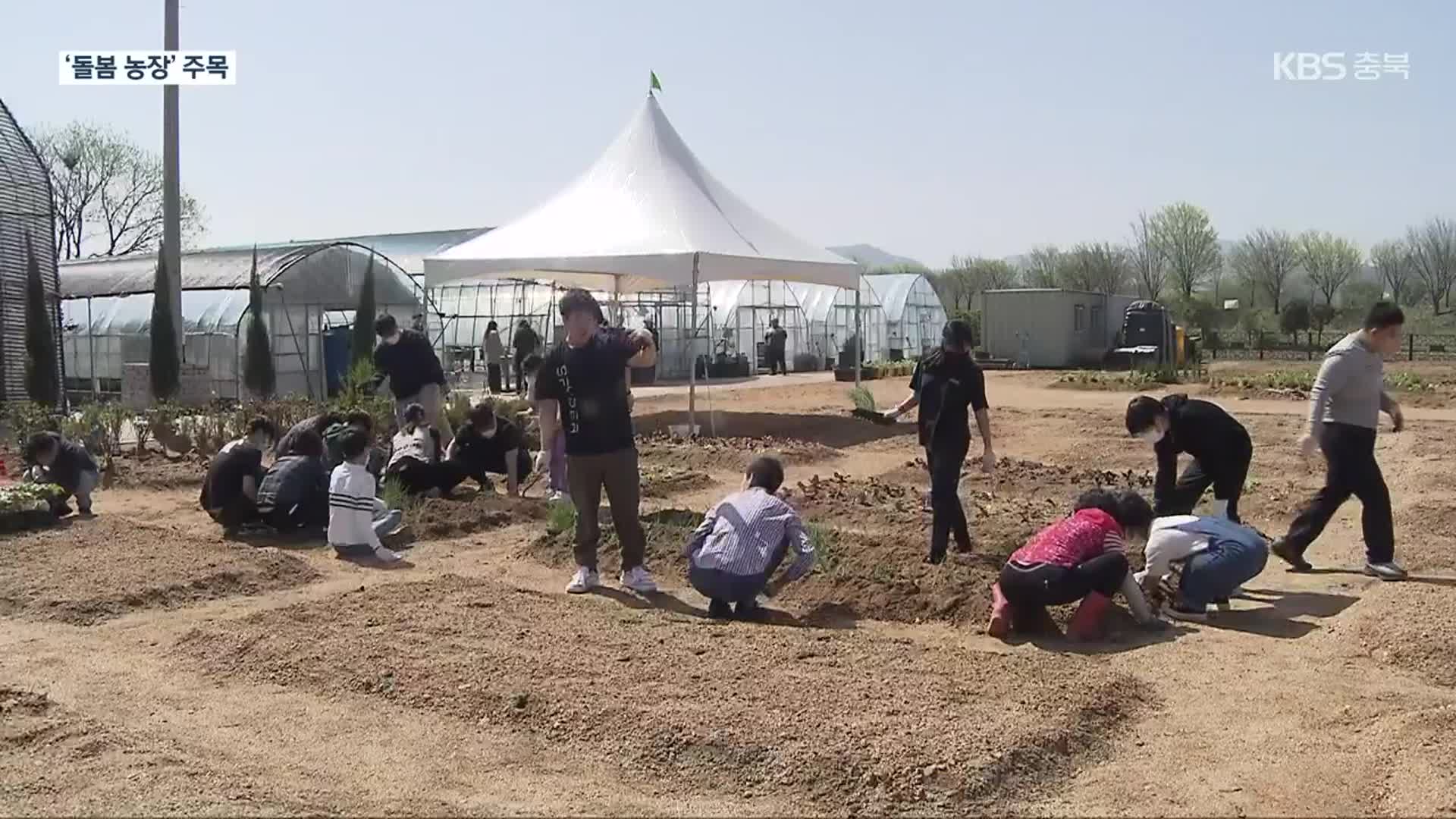 “텃밭 가꾸며 치유해요”…진천서 ‘케어팜’ 본격 운영