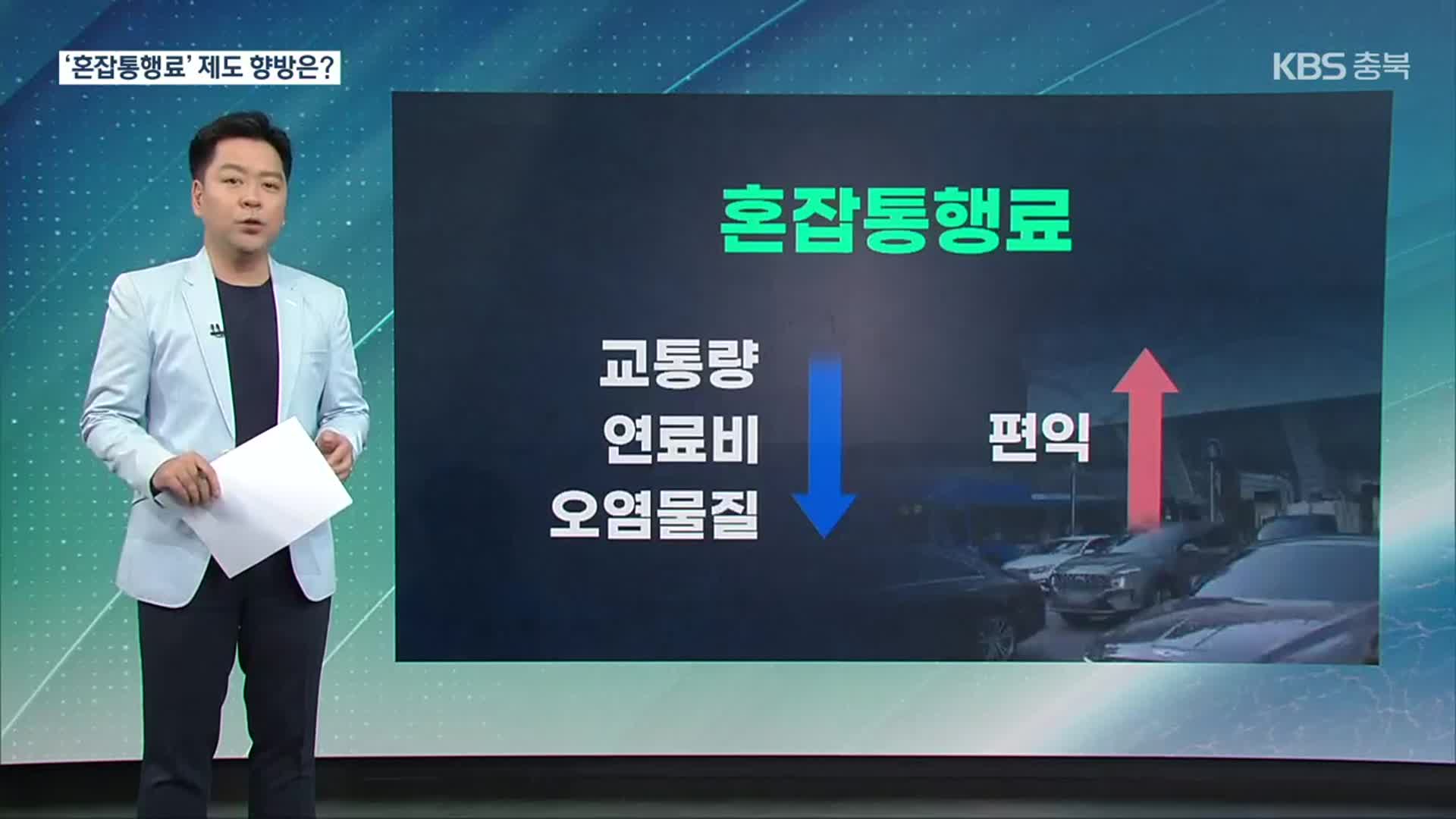 [친절한 뉴스K] ‘혼잡통행료’ 효과…실험 결과는?