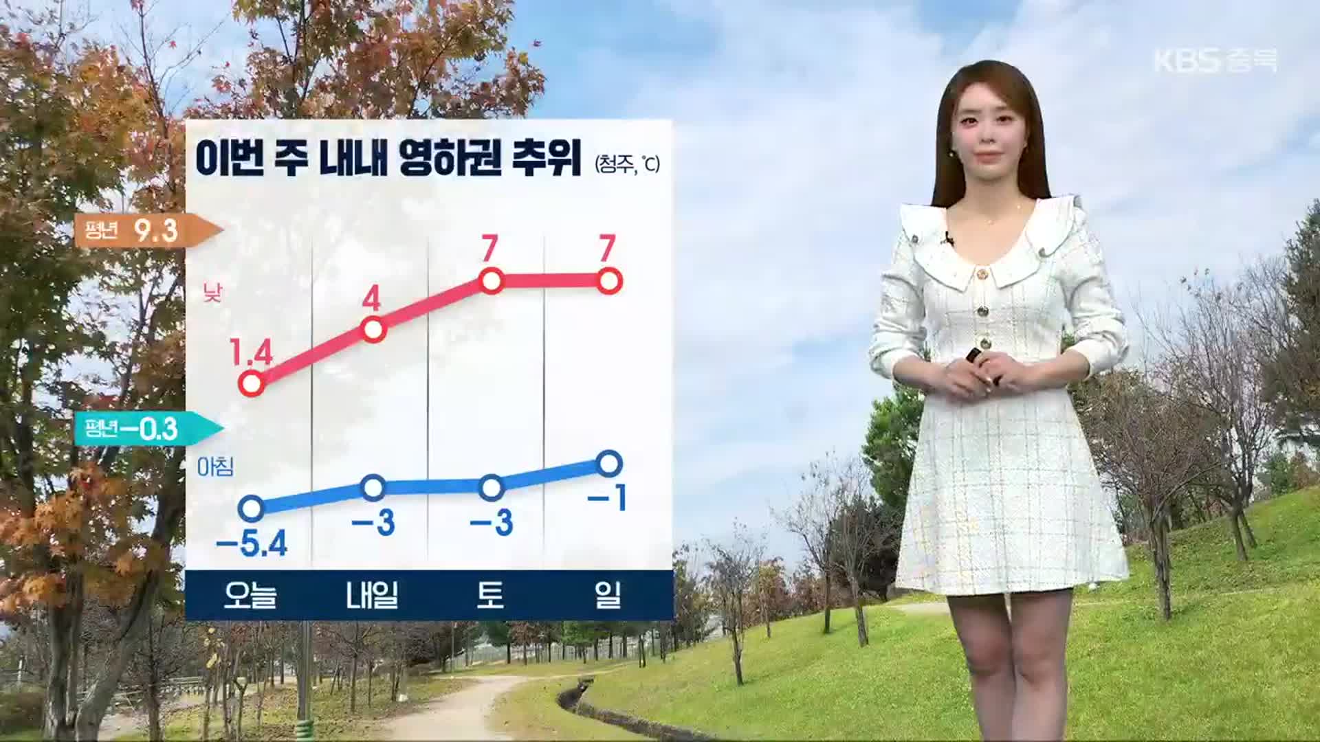 [날씨] 충북 내일도 강추위…중·남부 아침까지 눈 조금