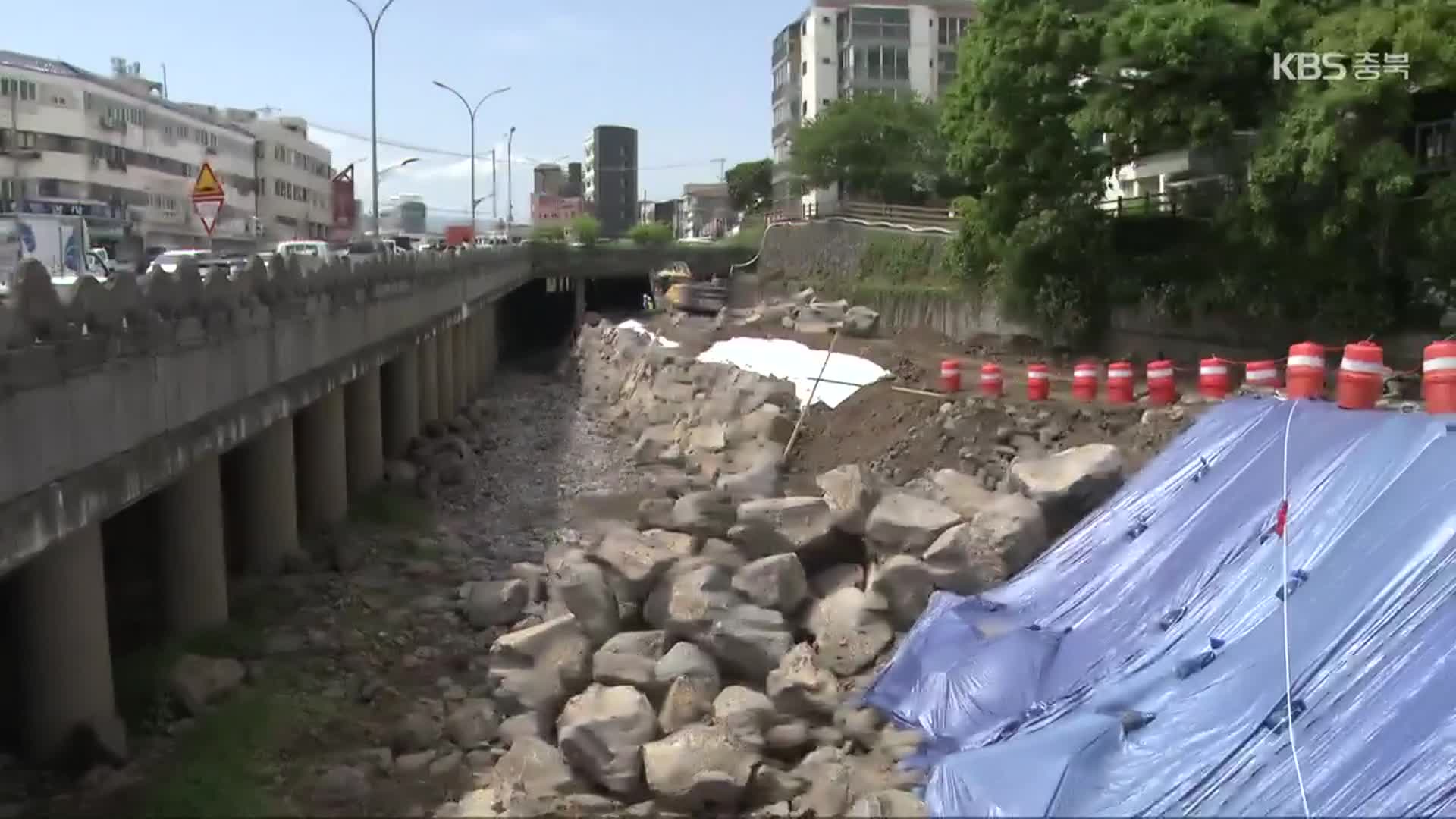 ‘범람 위험’ 제주 복개 구간 30년 만에 철거