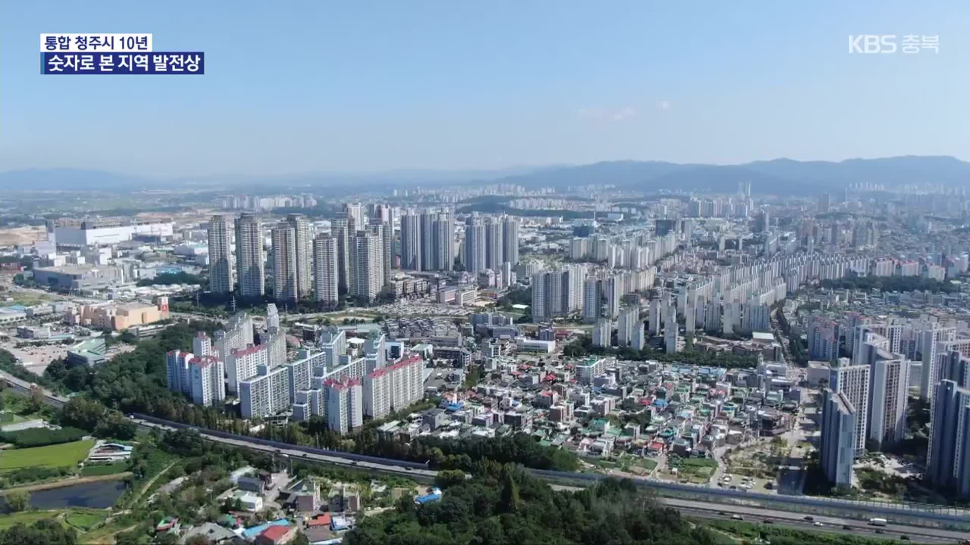 인구·예산·경제 규모까지…숫자로 본 통합 청주시 발전상