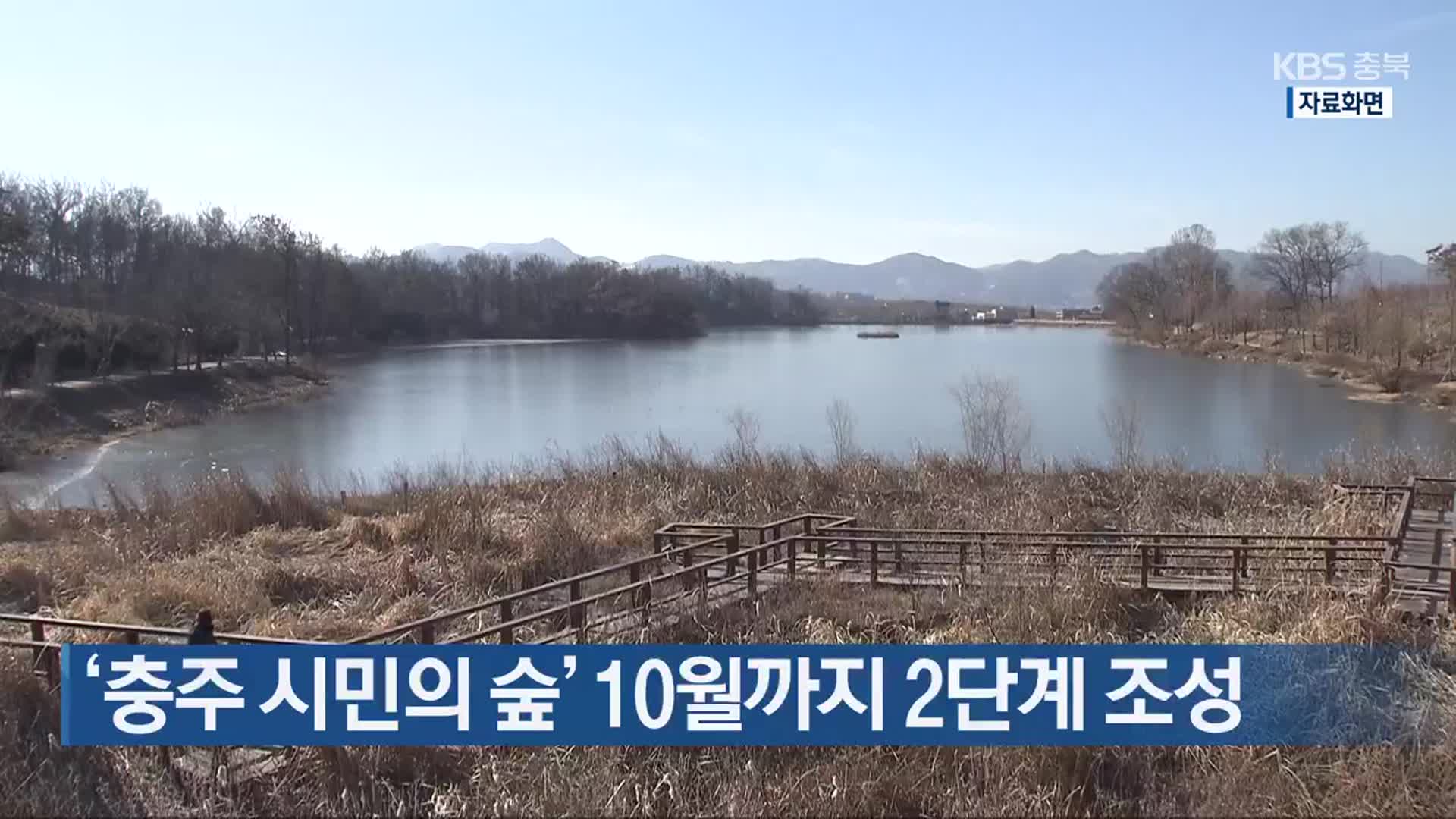 ‘충주 시민의 숲’ 10월까지 2단계 조성