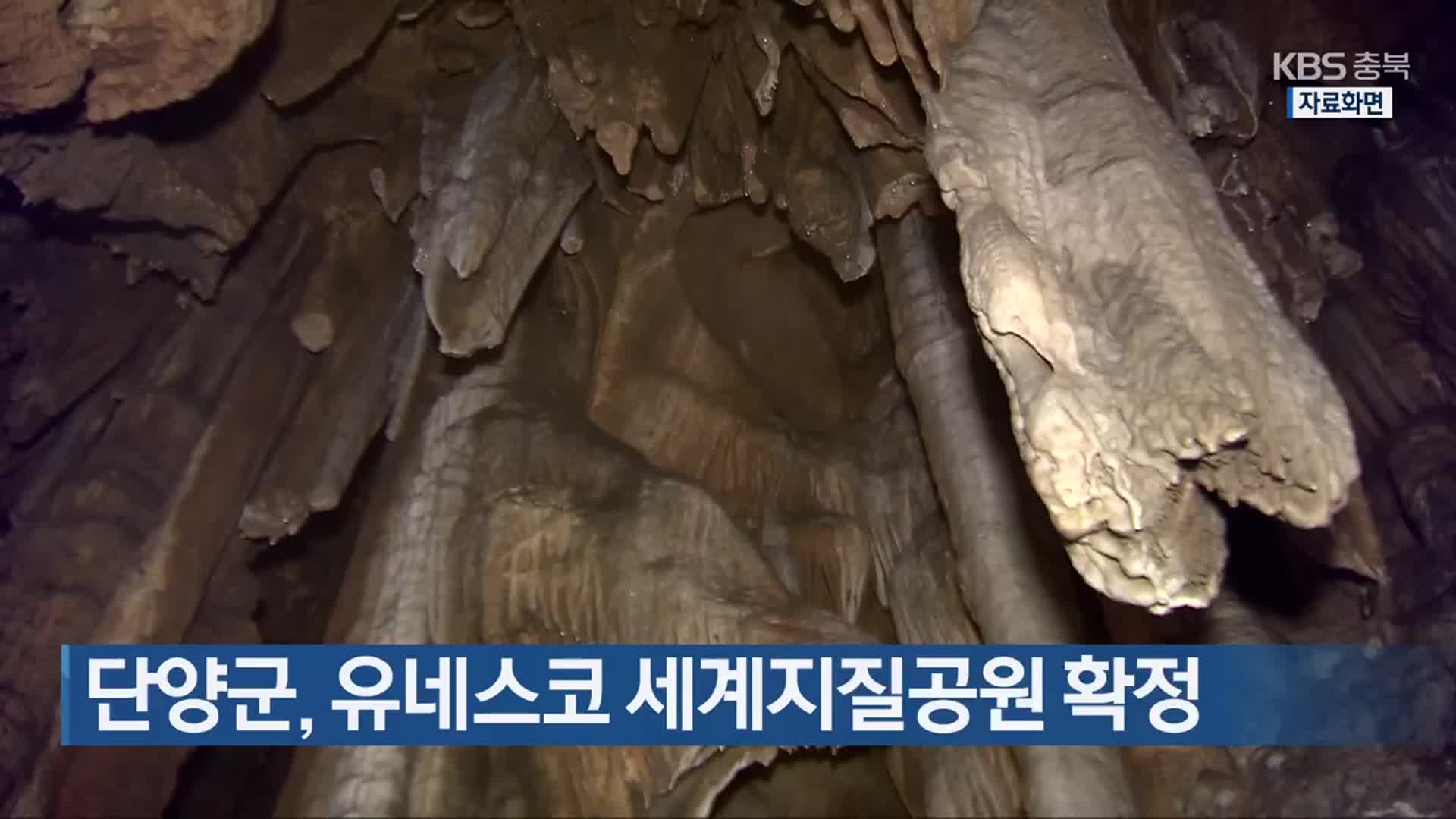 단양군, 유네스코 세계지질공원 확정