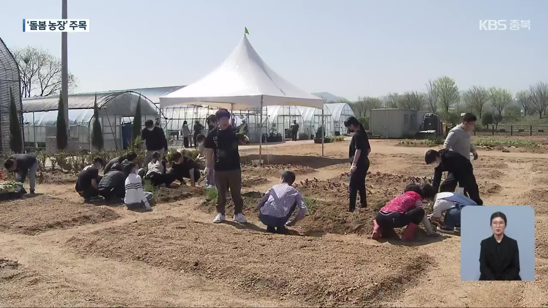 “텃밭 가꾸며 치유해요”…진천서 ‘케어팜’ 본격 운영