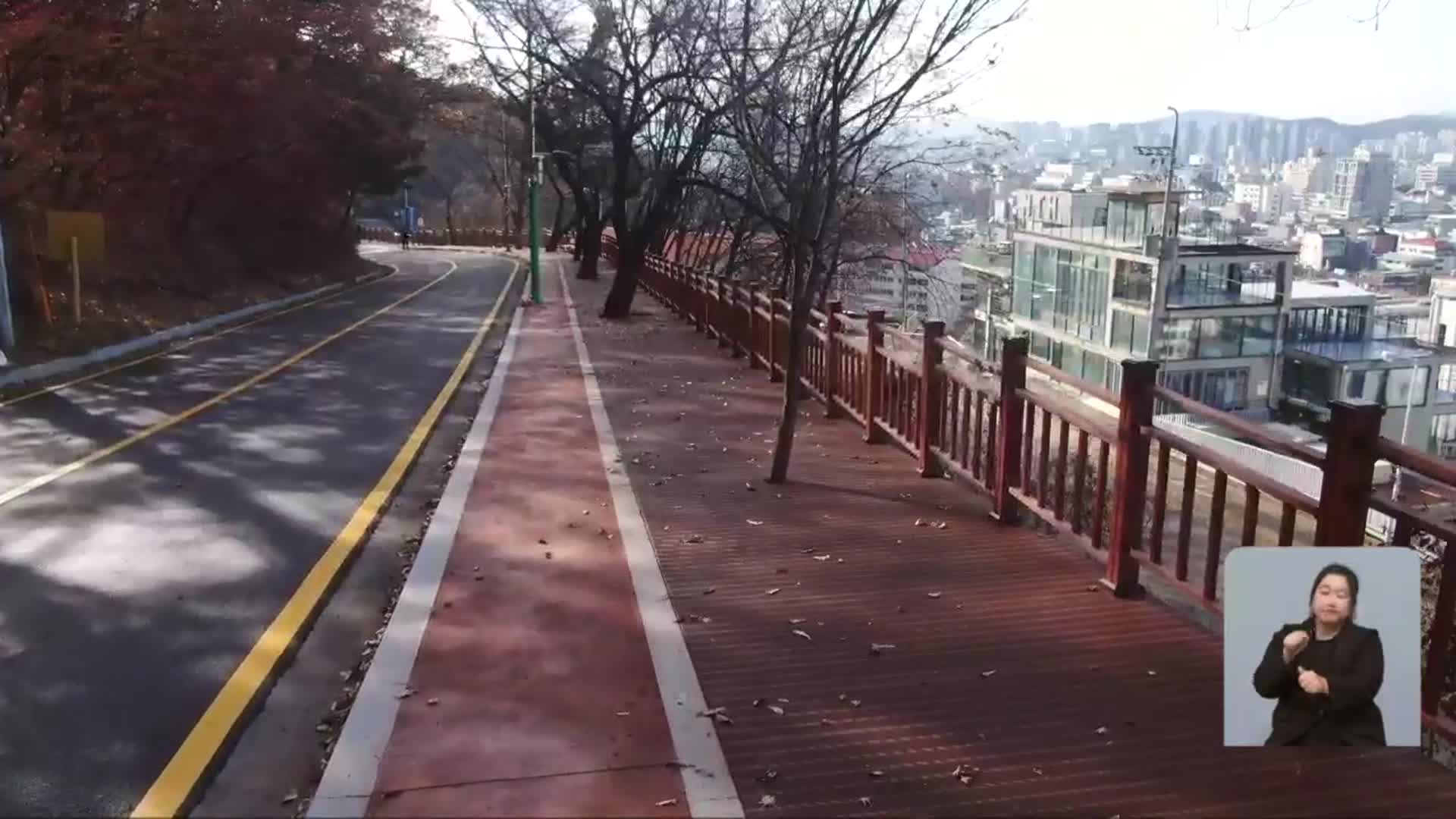 청주 우암산 둘레길 내일 전면 개방…“큰 나무 100여 그루만 보존”
