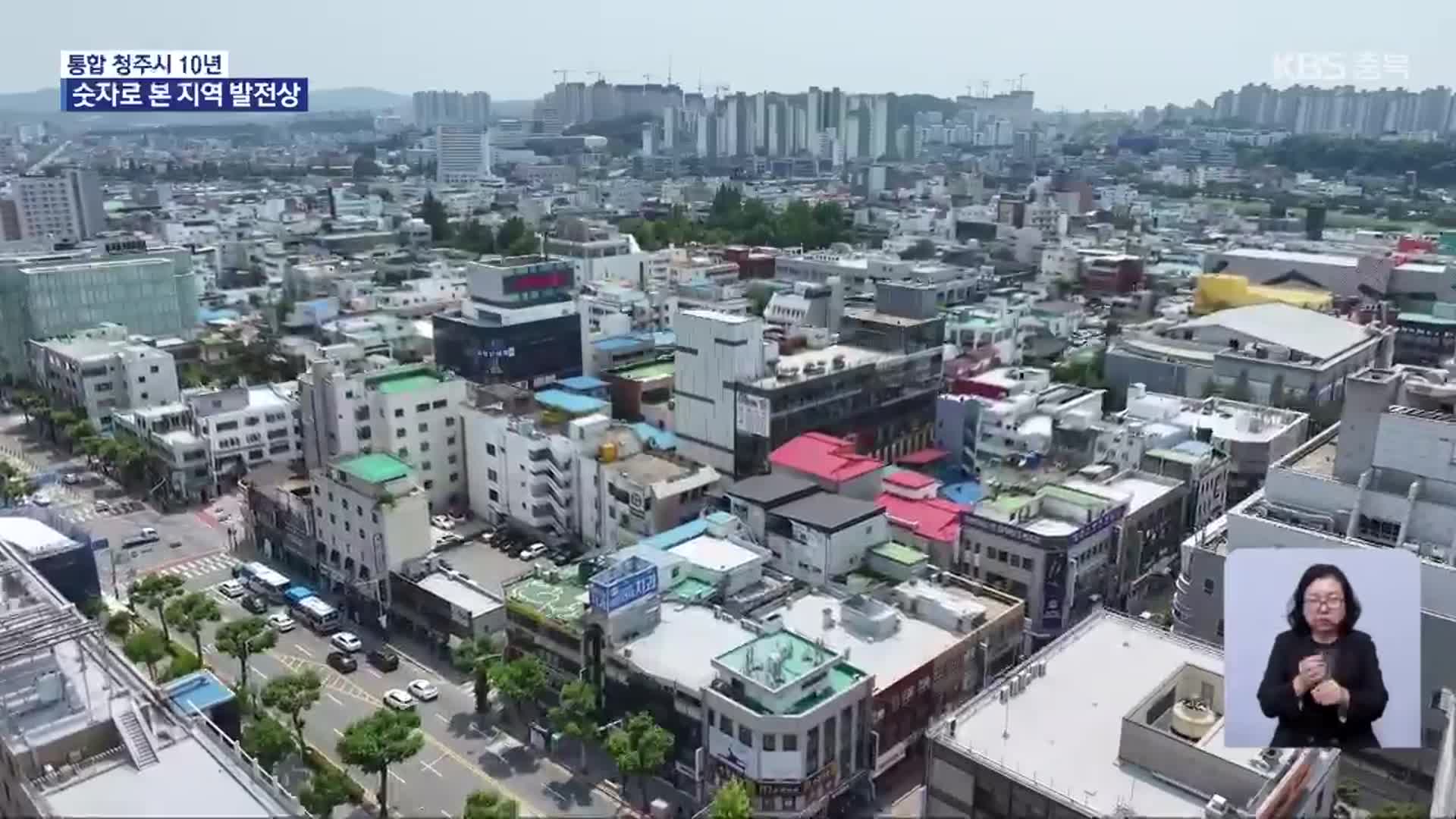 인구·예산·경제 규모까지…숫자로 본 통합 청주시 발전상