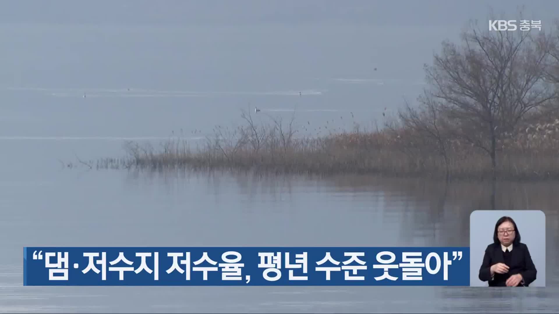 “댐·저수지 저수율, 평년 수준 웃돌아”
