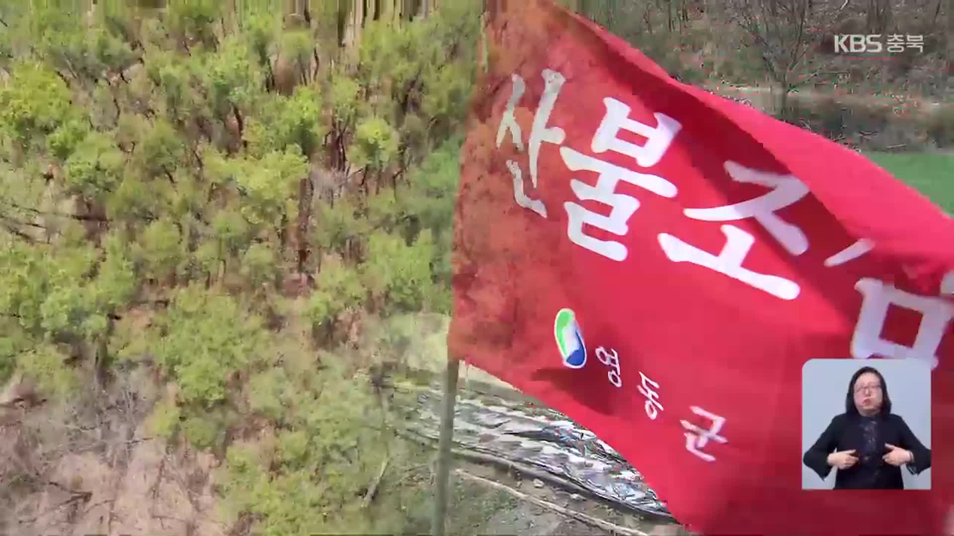 충북 산불 피해, 특정 지역 쏠림…이유는?