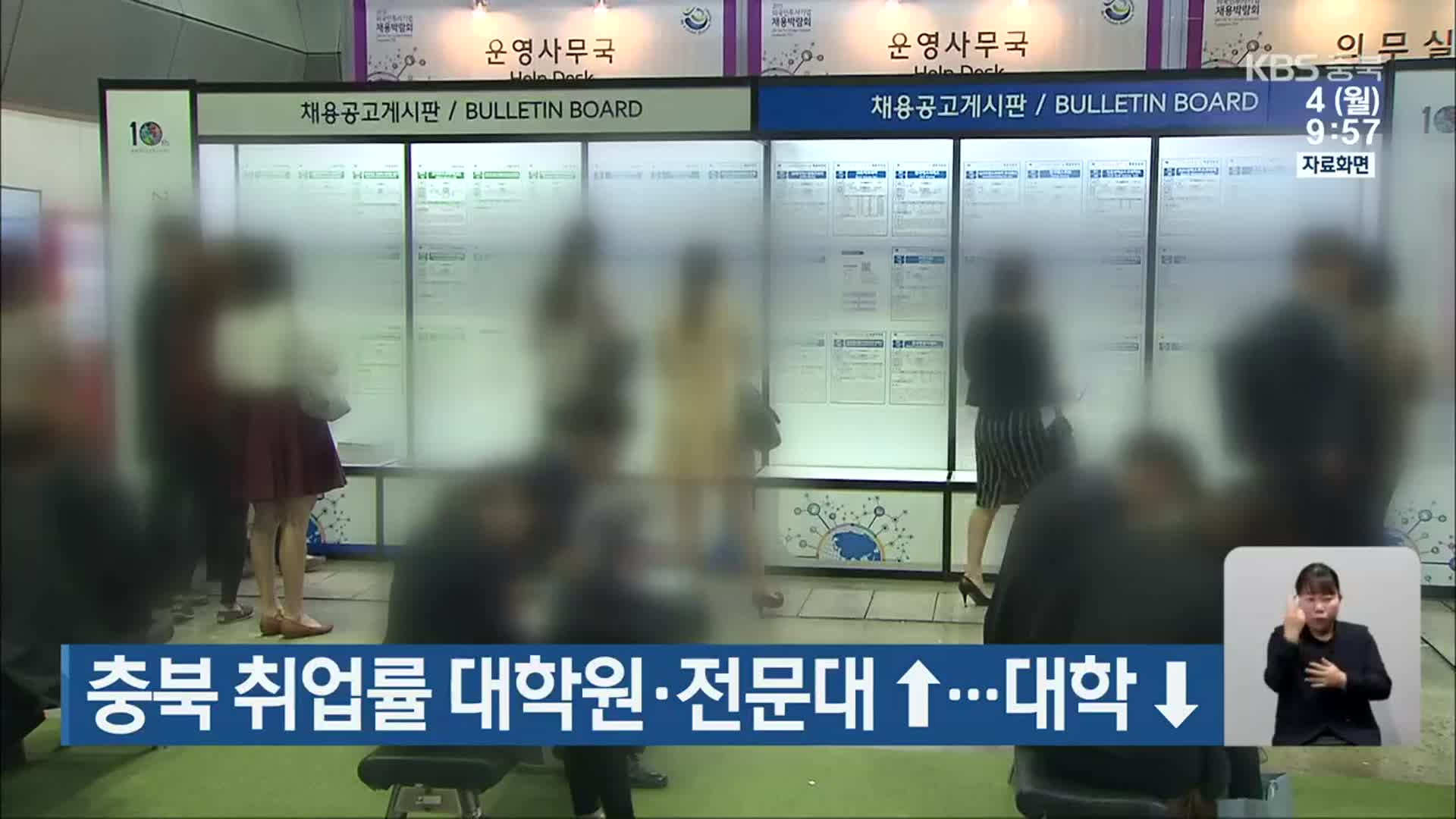 충북 취업률 대학원·전문대↑…대학↓