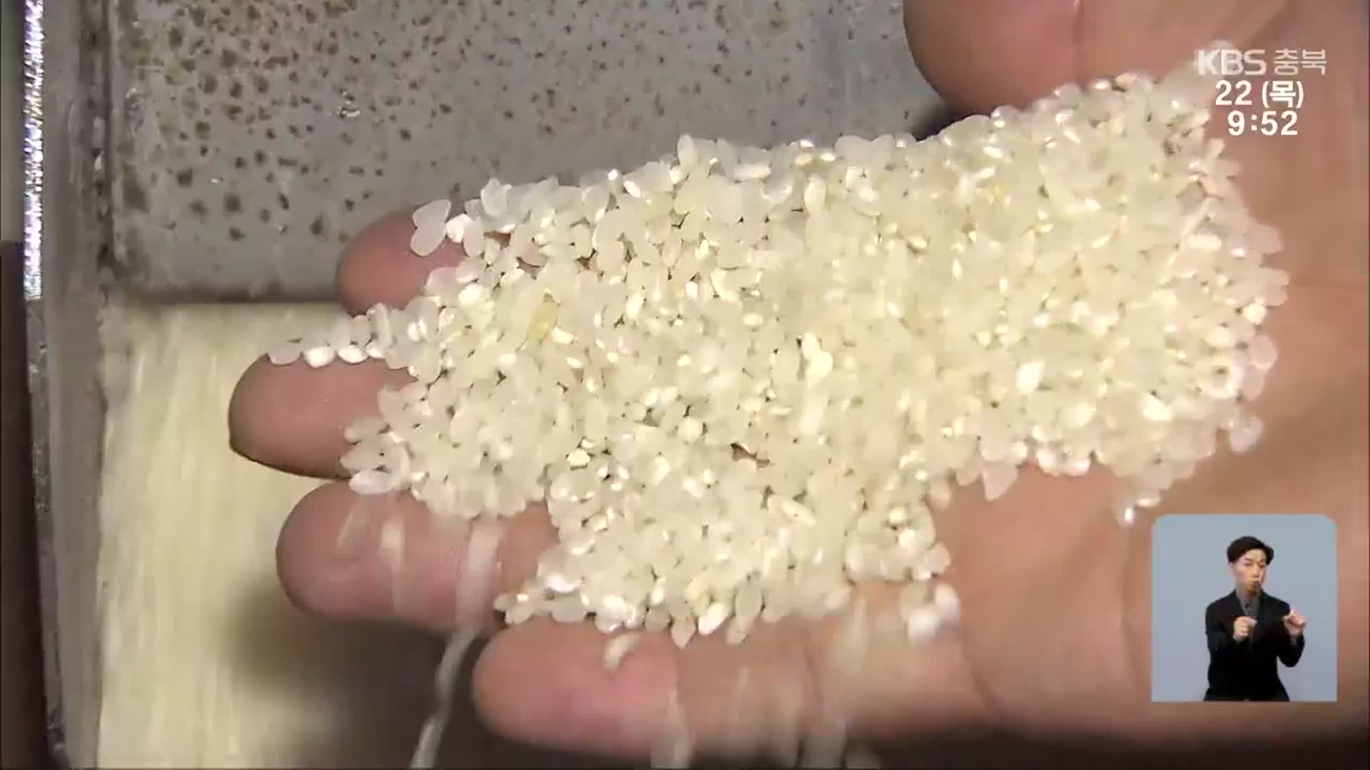 “햅쌀도 40만 톤 공급 과잉…쌀값 대책 서둘러야”