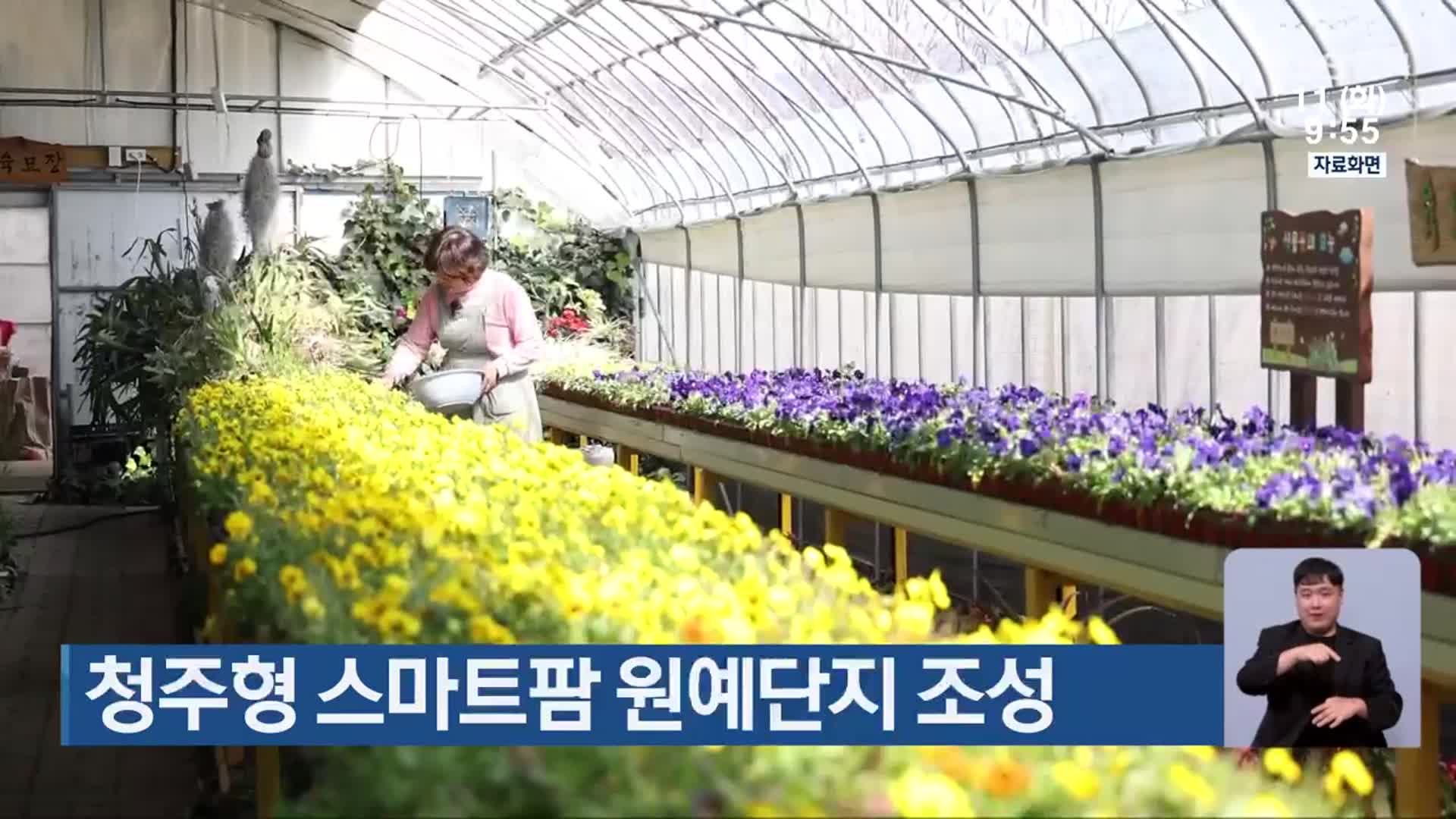 청주형 스마트팜 원예단지 조성