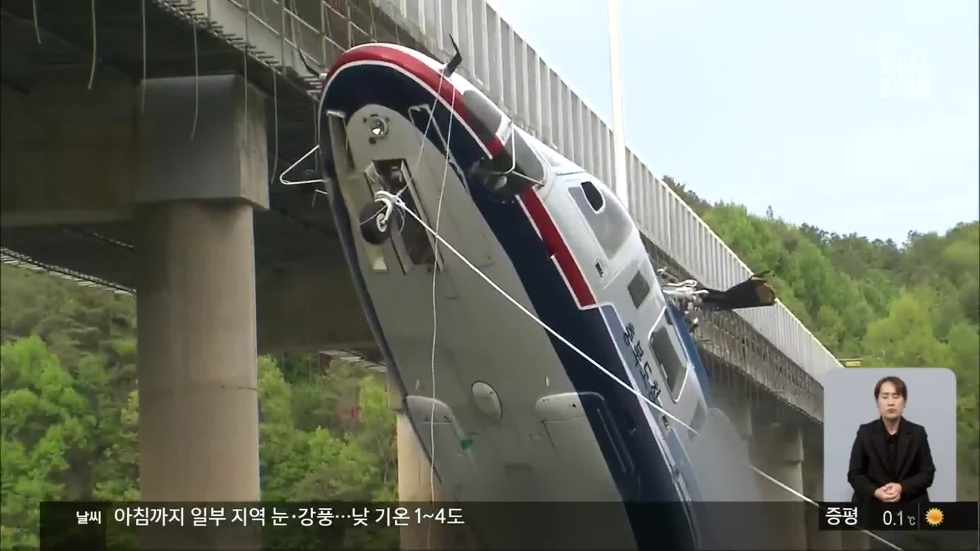 [단독] ‘대청호 추락’ 헬기 업체 “항공안전법 다수 위반”